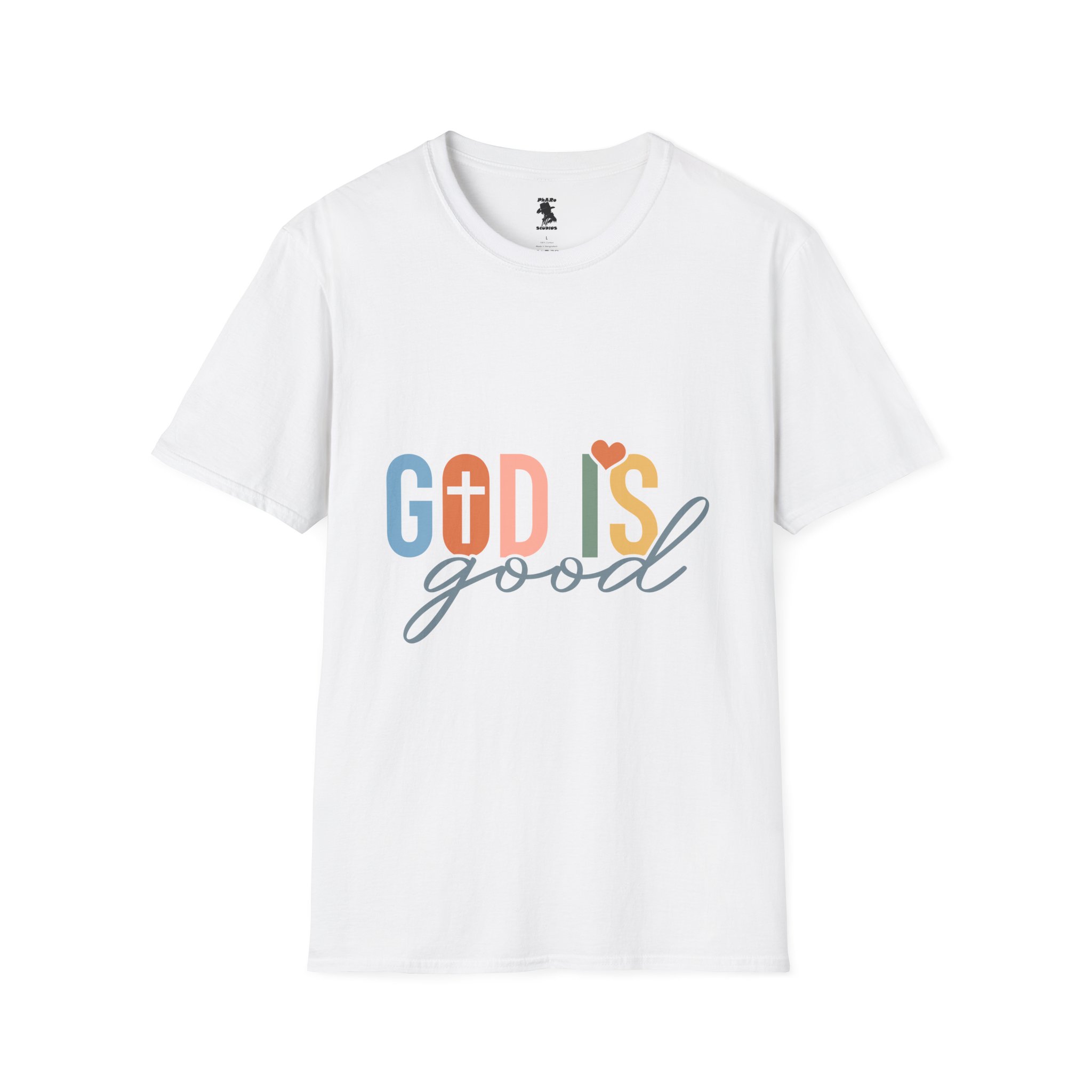 Unisex Softstyle T-Shirt - "God Is Good" Inspirational Tee