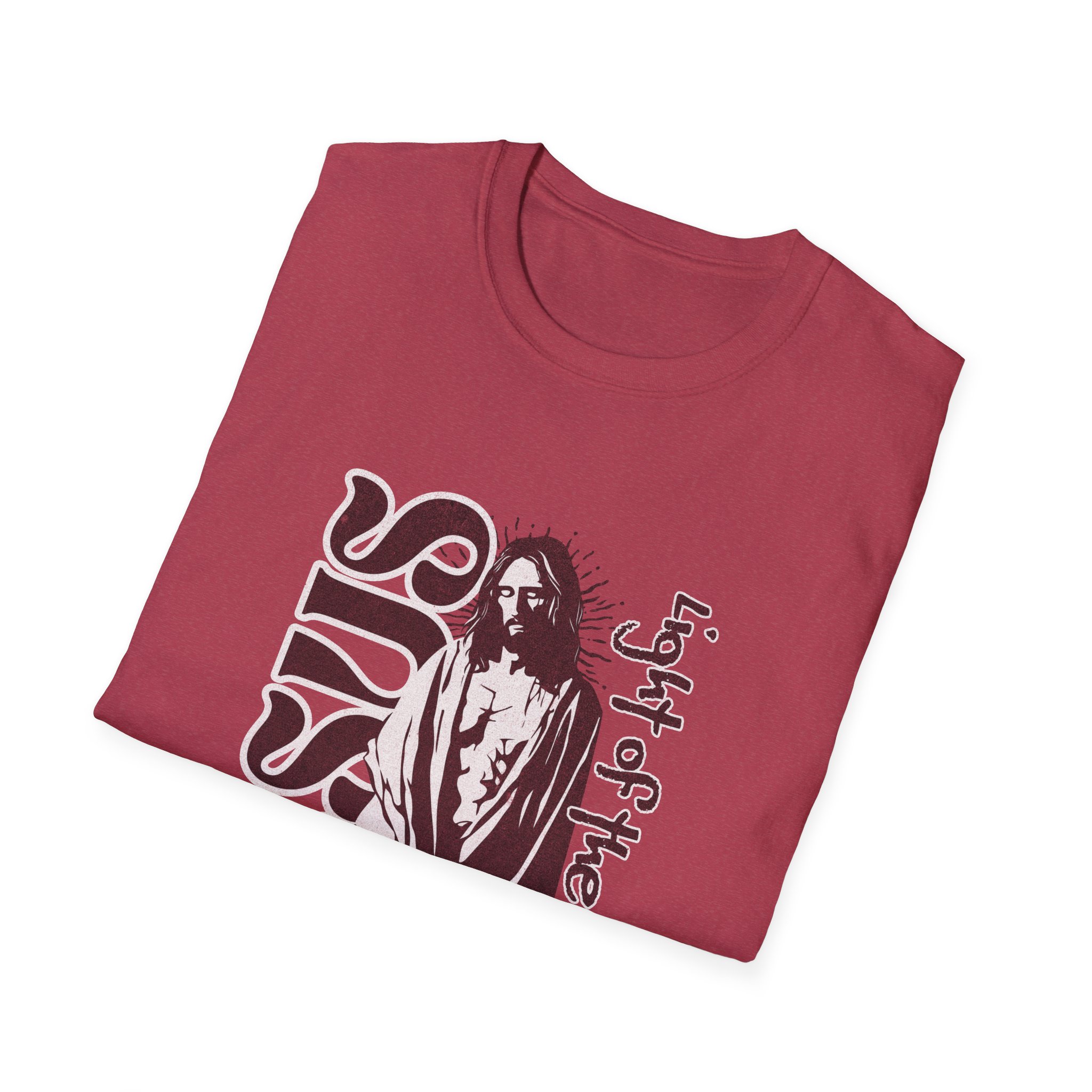 Jesus "Light of the World" Graphic T-Shirt - Image 30