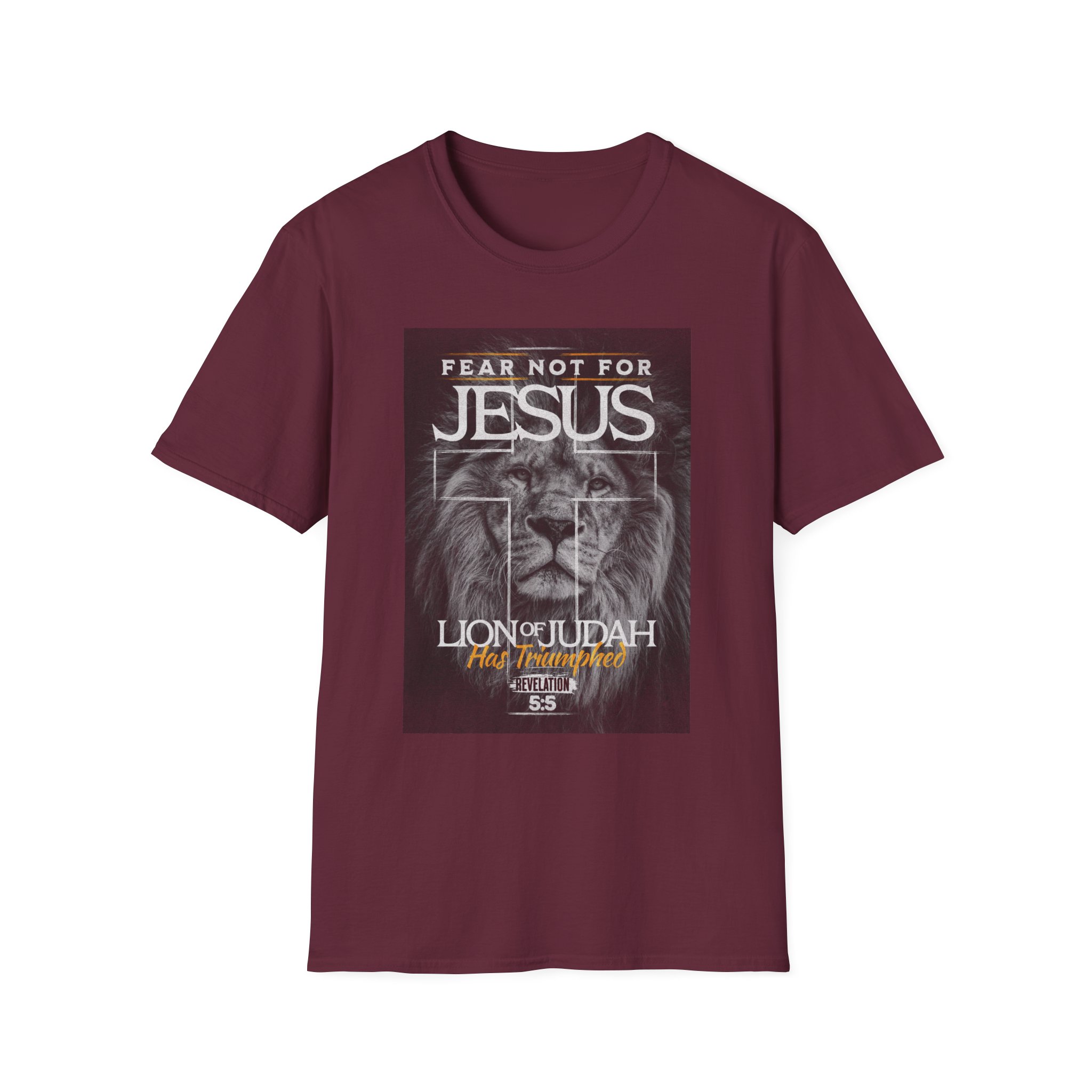 Lion of Judah T-Shirt — "Fear Not for Jesus" Christian Faith Tee - Image 9