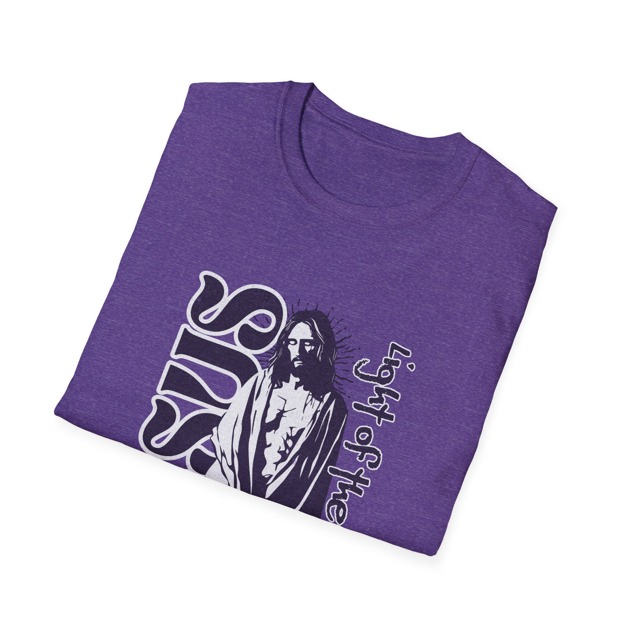 Jesus "Light of the World" Graphic T-Shirt - Image 2
