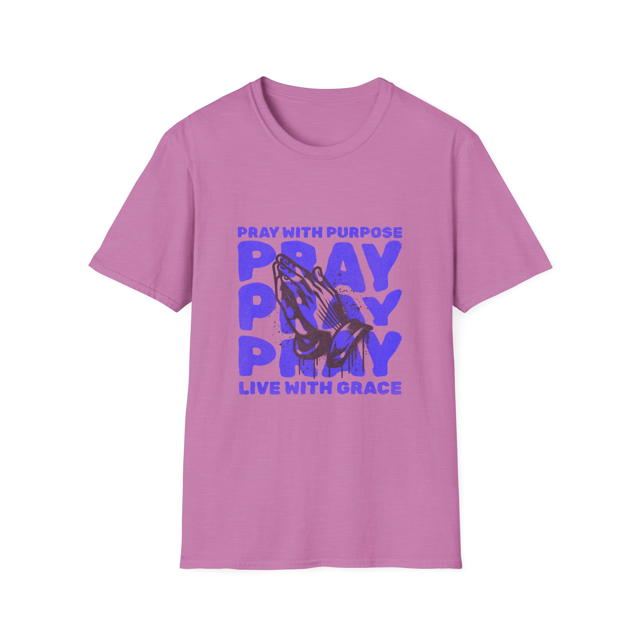 "Pray with Purpose, Live with Grace" Unisex Tee - Image 19