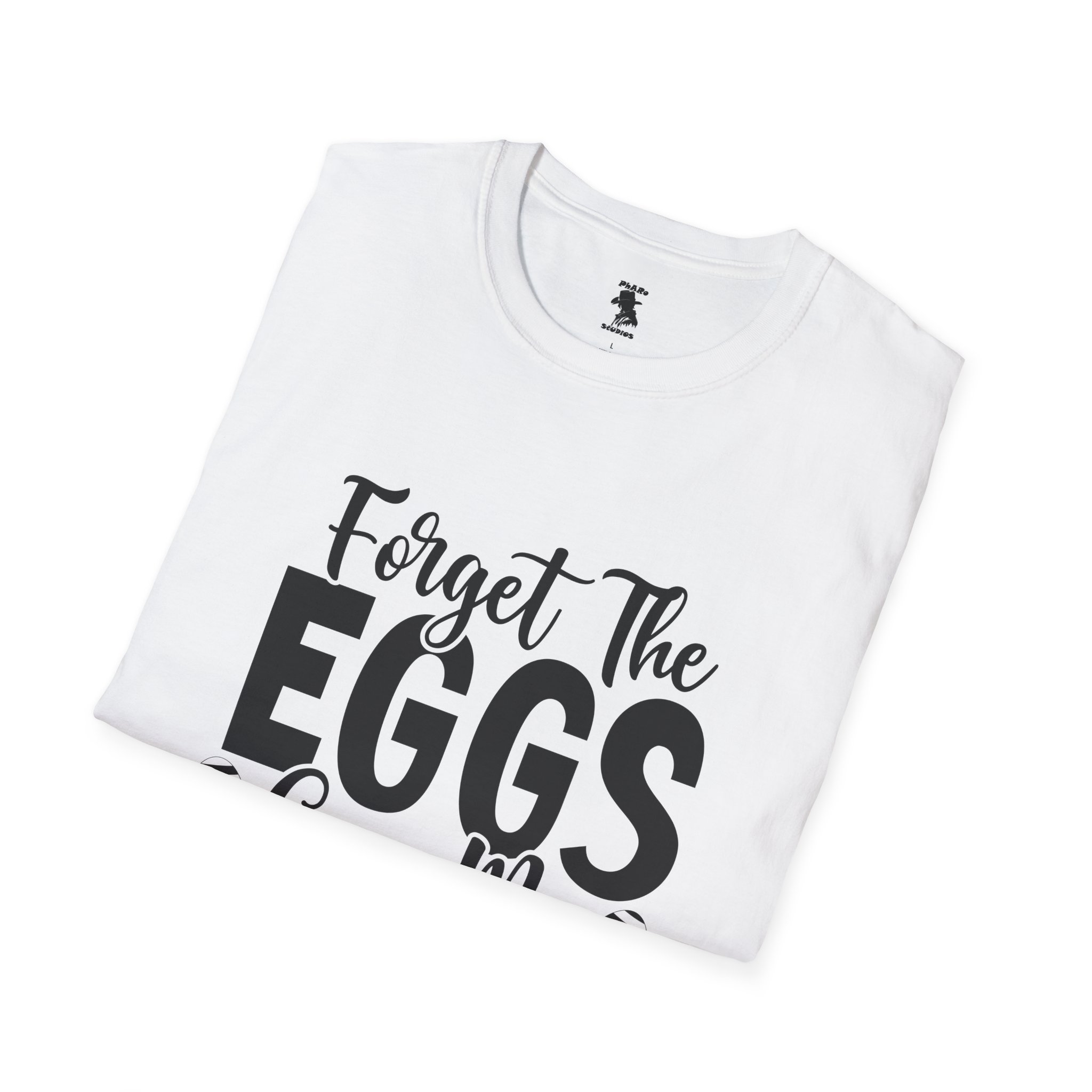 Easter Inspired Unisex T-Shirt - "Forget The Eggs Give Me Jesus" - Image 8
