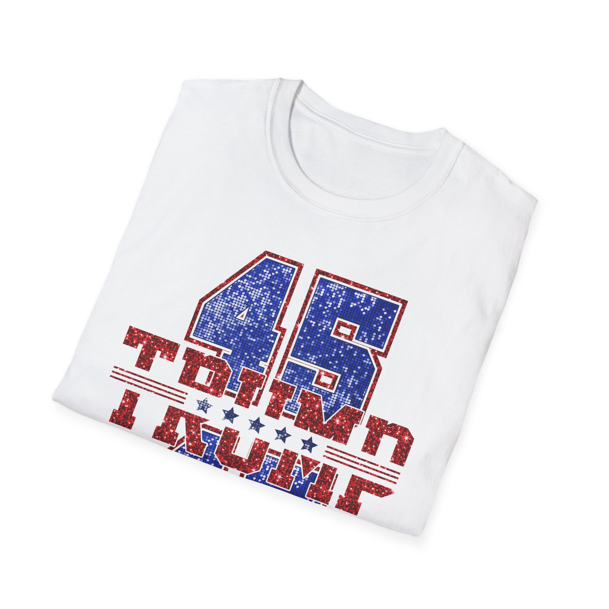 Trump 45-47 Patriotic Graphic T-Shirt - Image 4