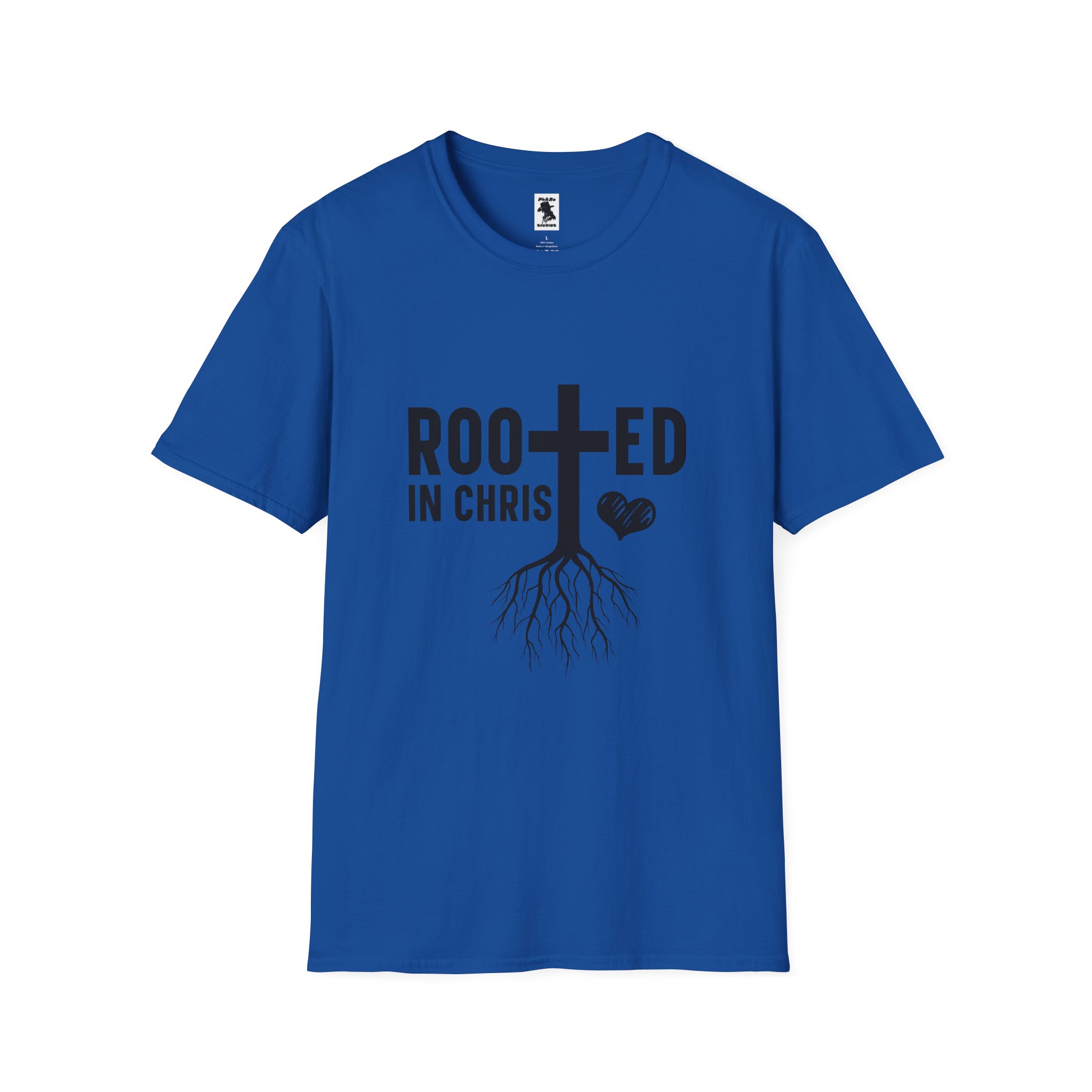 Rooted in Christ Unisex Softstyle T-Shirt - Image 25