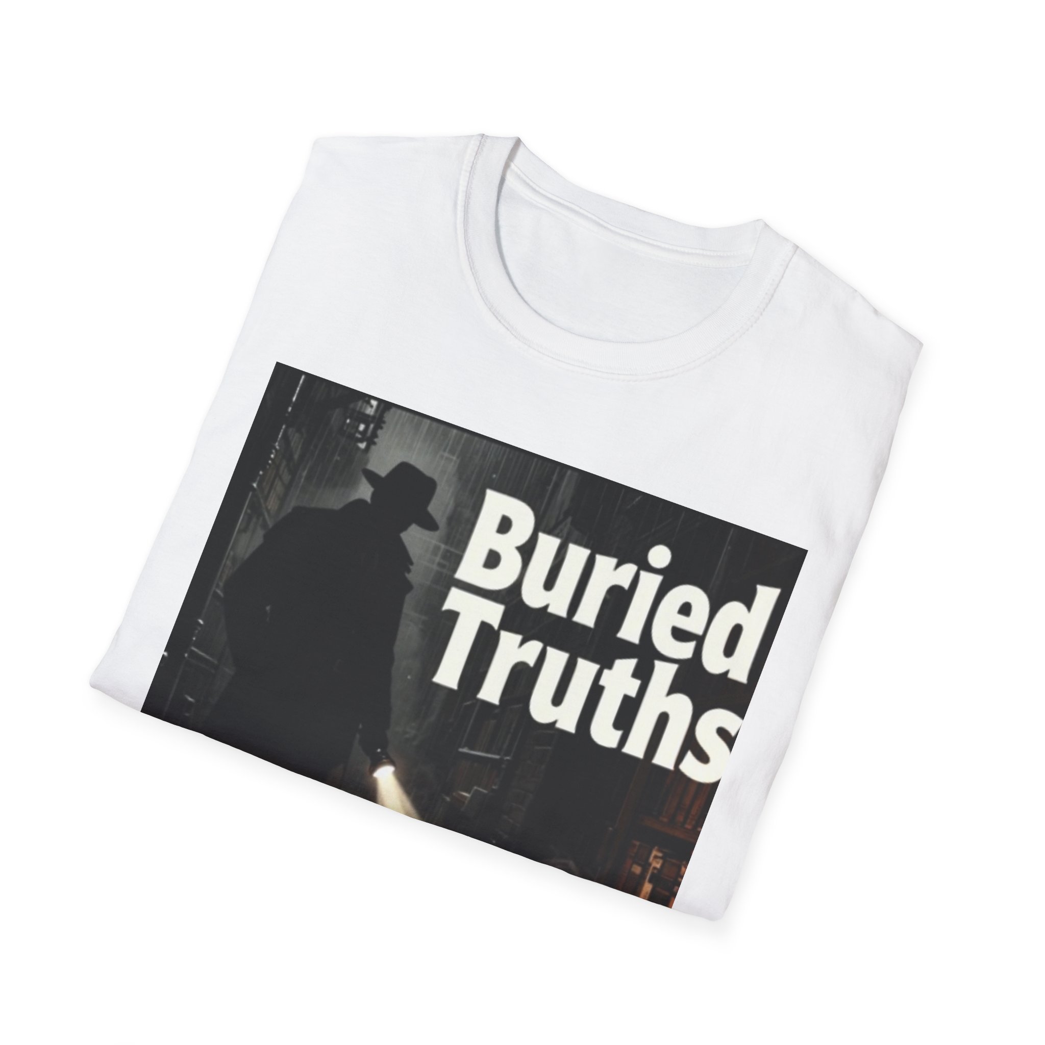 Buried Truths Podcast T-Shirt — The Truth in the Darkness Network (Phillip Roberts) - Image 8