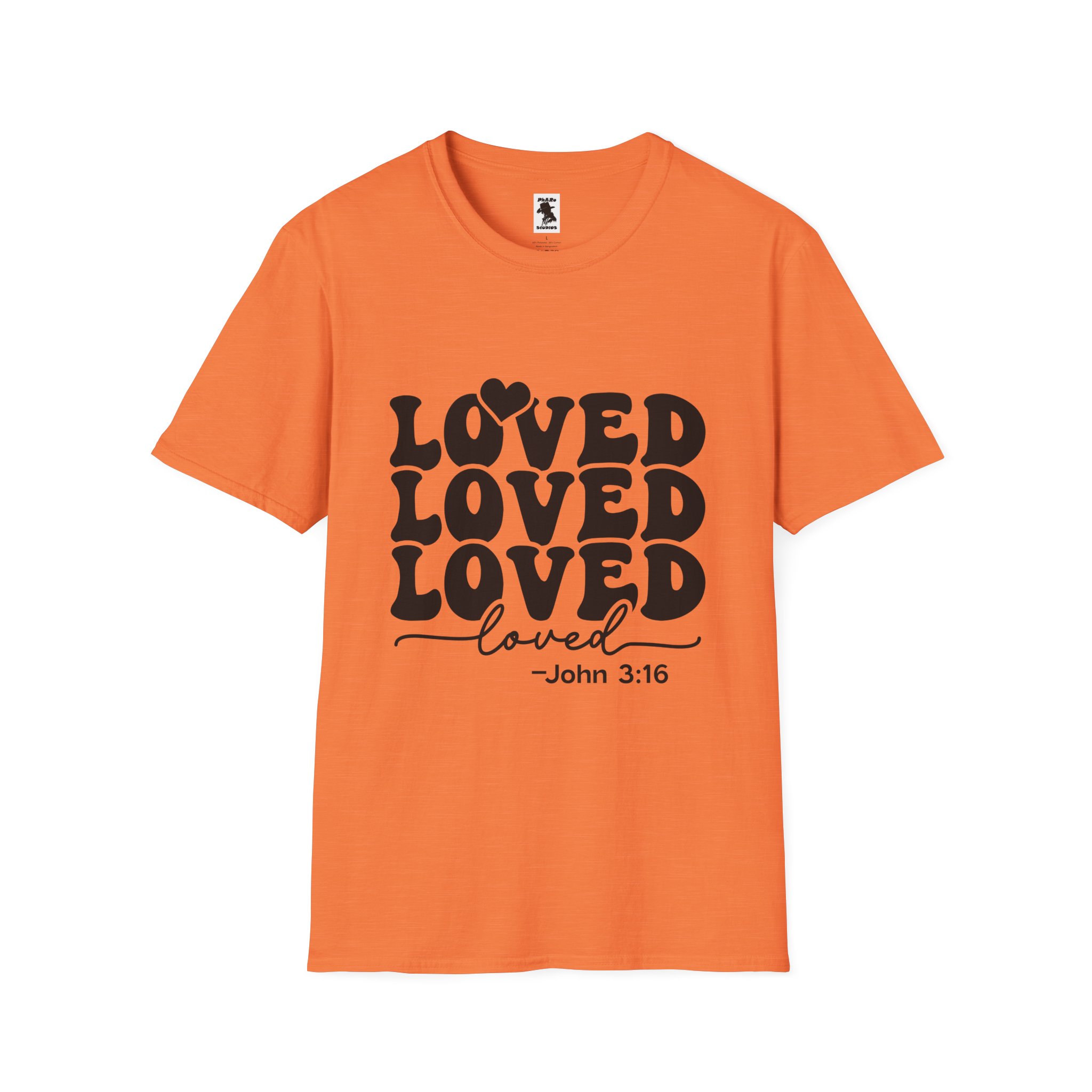 Loved Unisex Softstyle T-Shirt - Inspirational Faith Apparel - Perfect for Gifts and Celebrations - Image 9