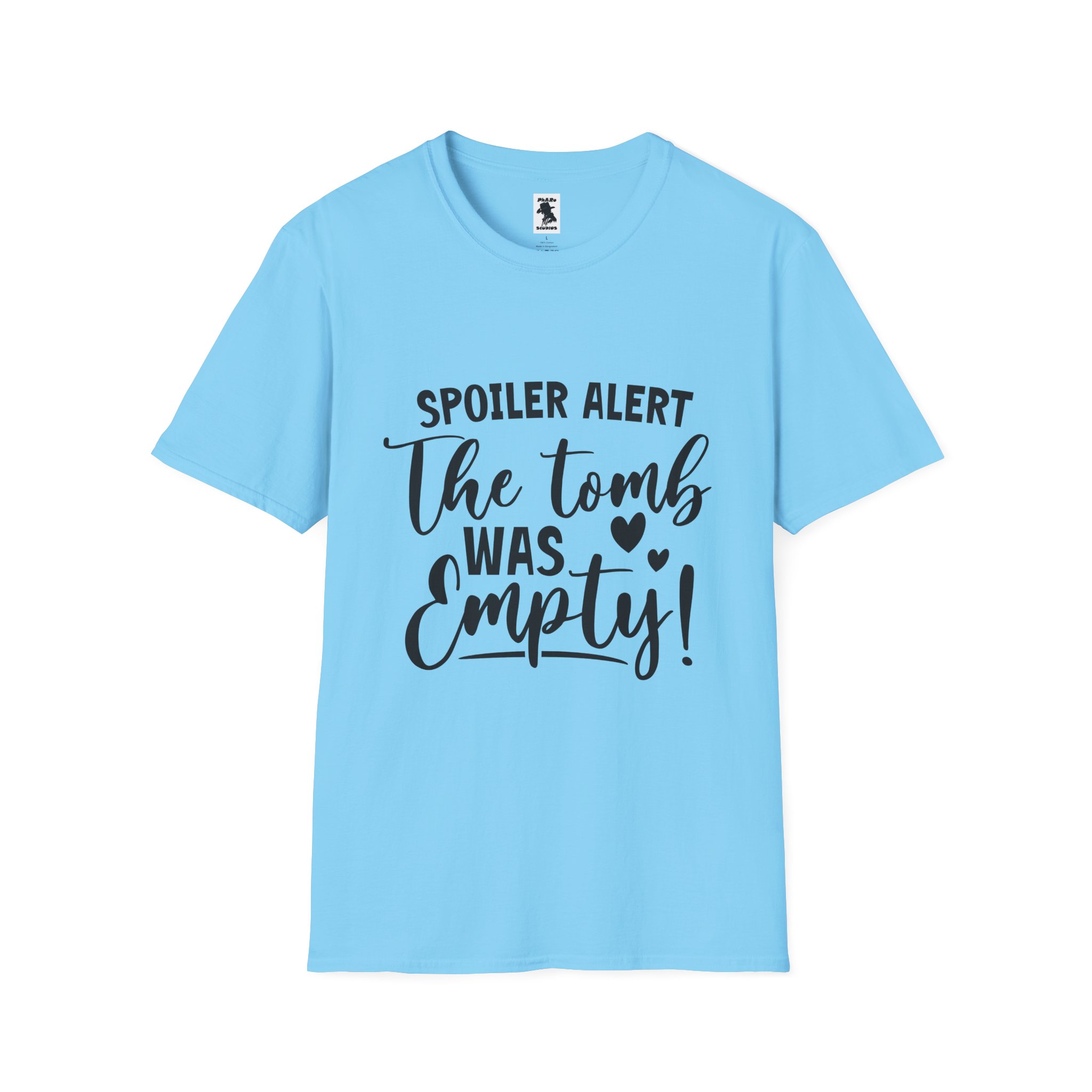 'Spoiler Alert: The Tomb Was Empty' Unisex Softstyle T-Shirt - Perfect for Easter and Celebrations! - Image 25