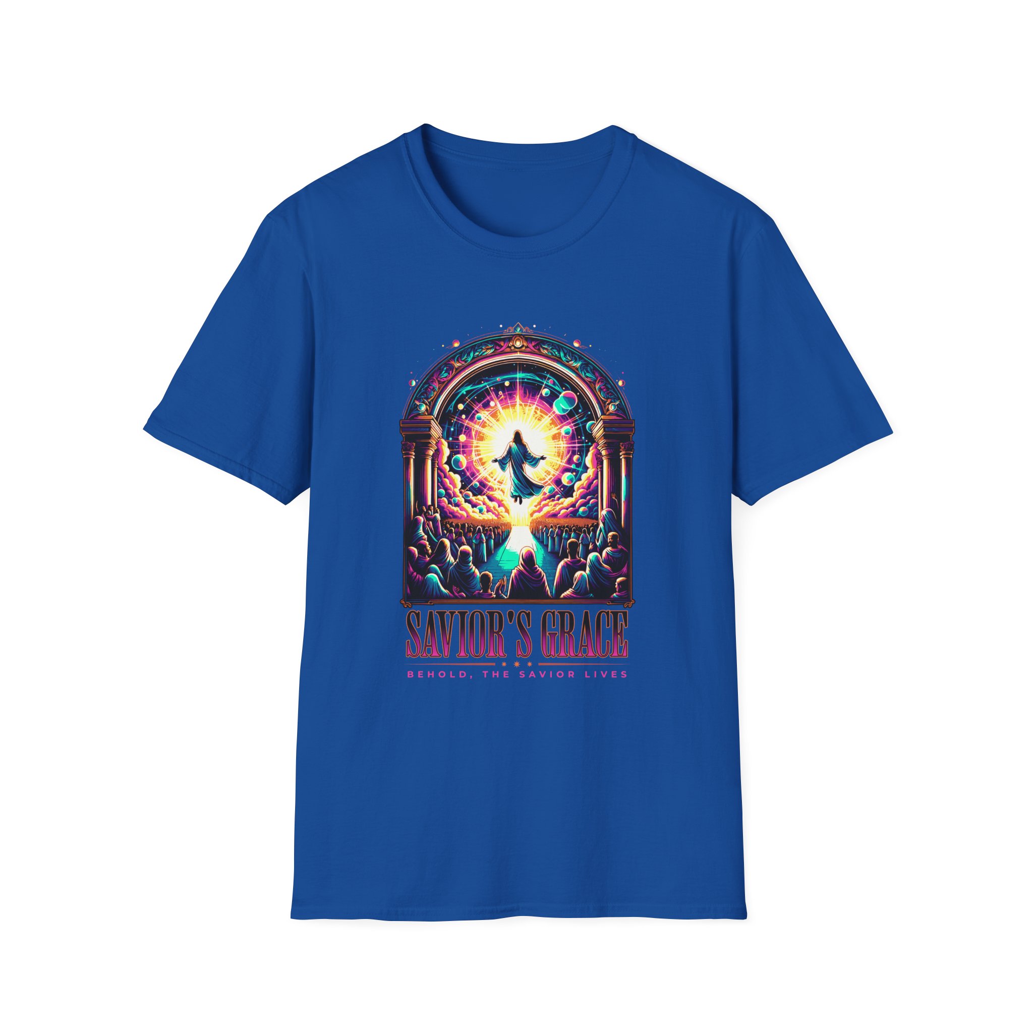 Savior's Grace T-Shirt — Radiant Christian Faith Graphic Tee - Image 15