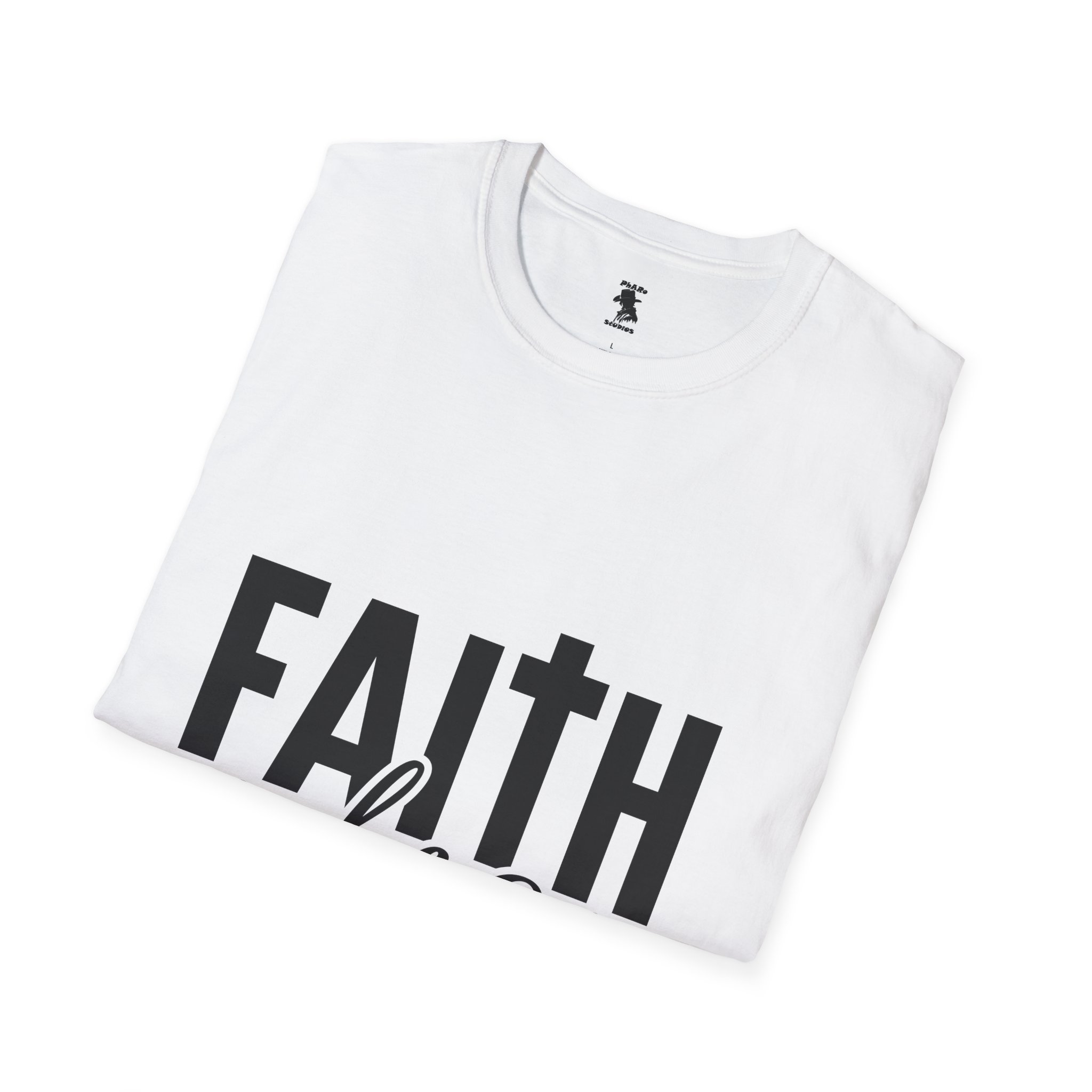 Faith Over Fear Unisex Softstyle T-Shirt - Image 8