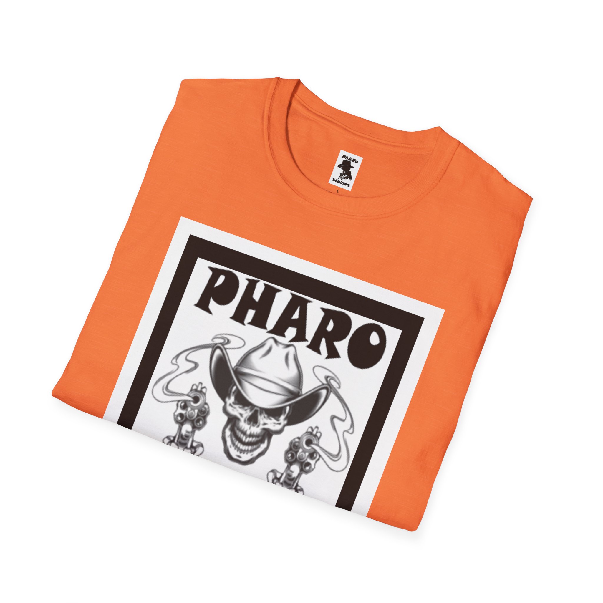 Unisex Softstyle T-Shirt - PhARo Studios Logo - Image 4
