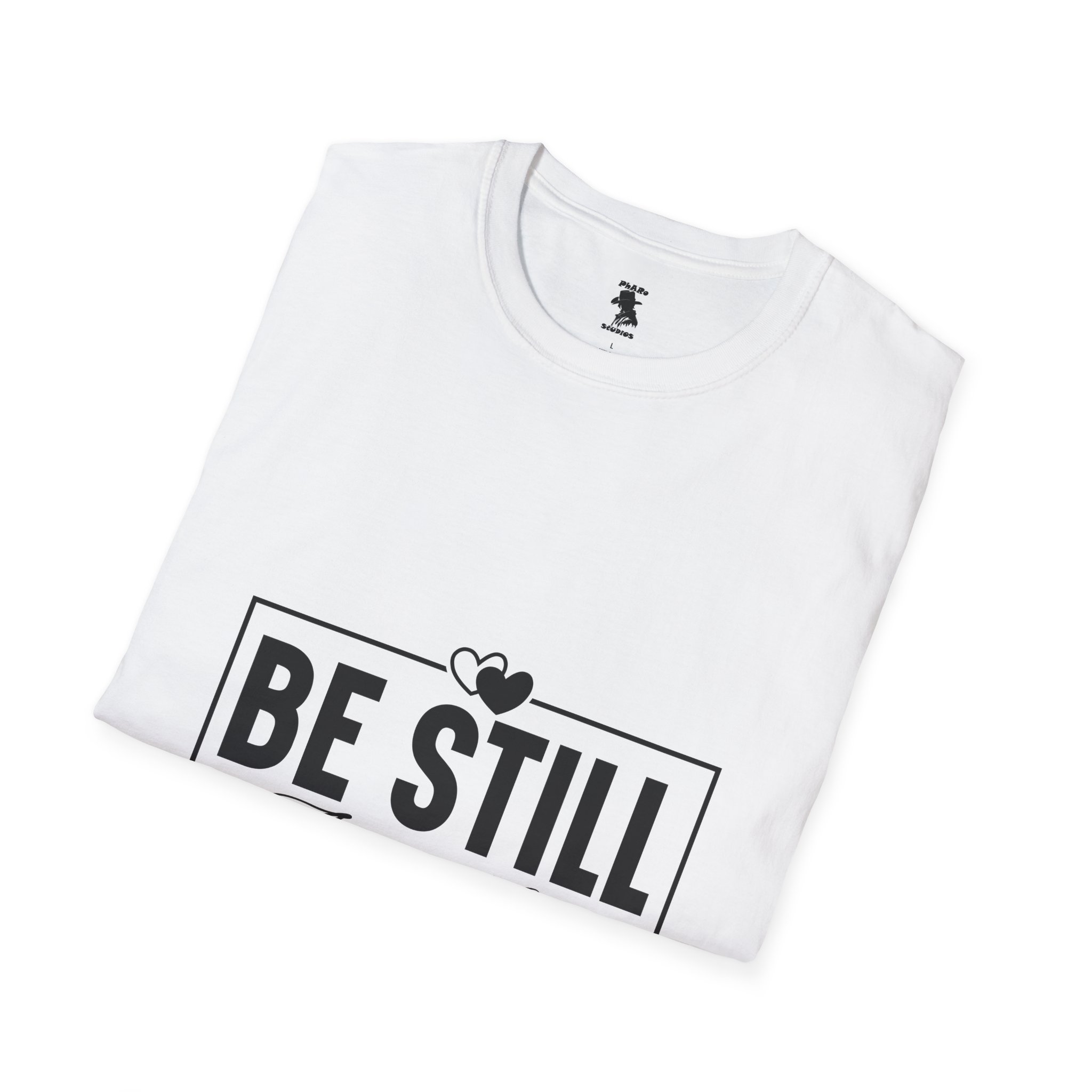 Be Still And Know Unisex Softstyle T-Shirt – Inspirational Everyday Wear - Image 8