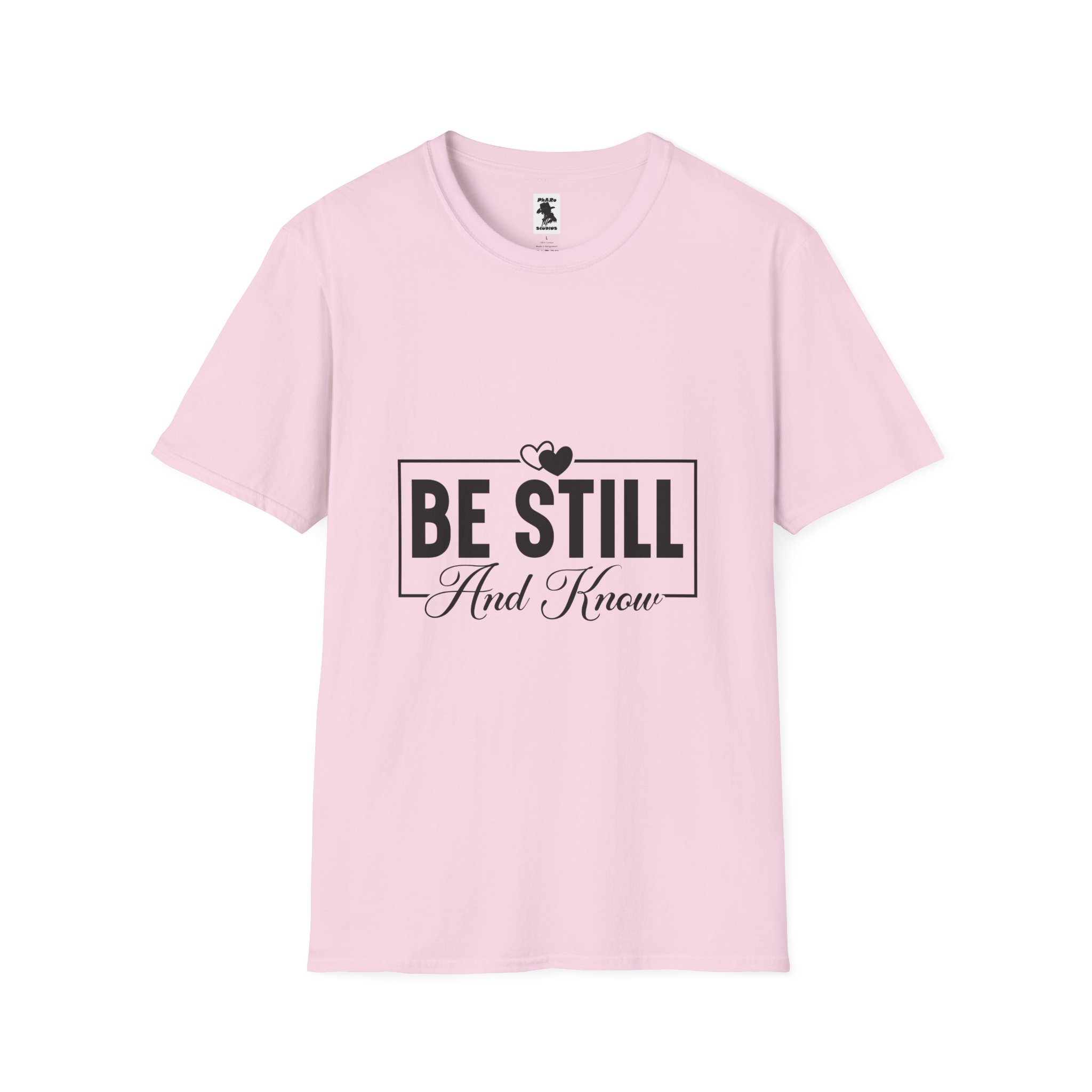 Be Still And Know Unisex Softstyle T-Shirt – Inspirational Everyday Wear - Image 33