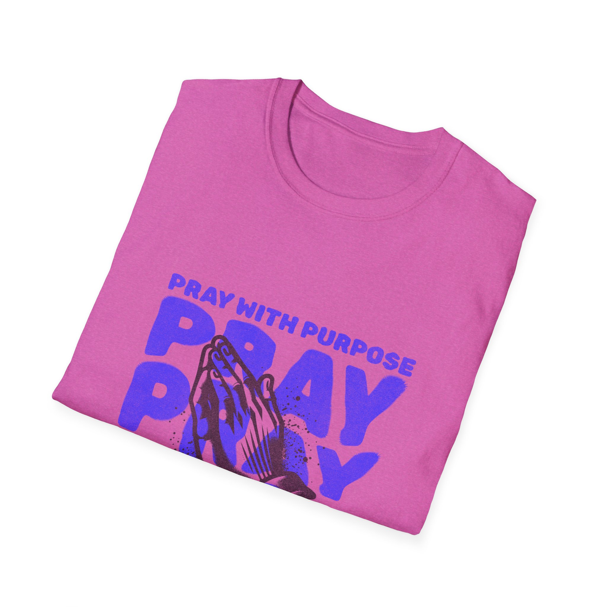 "Pray with Purpose, Live with Grace" Unisex Tee - Image 24
