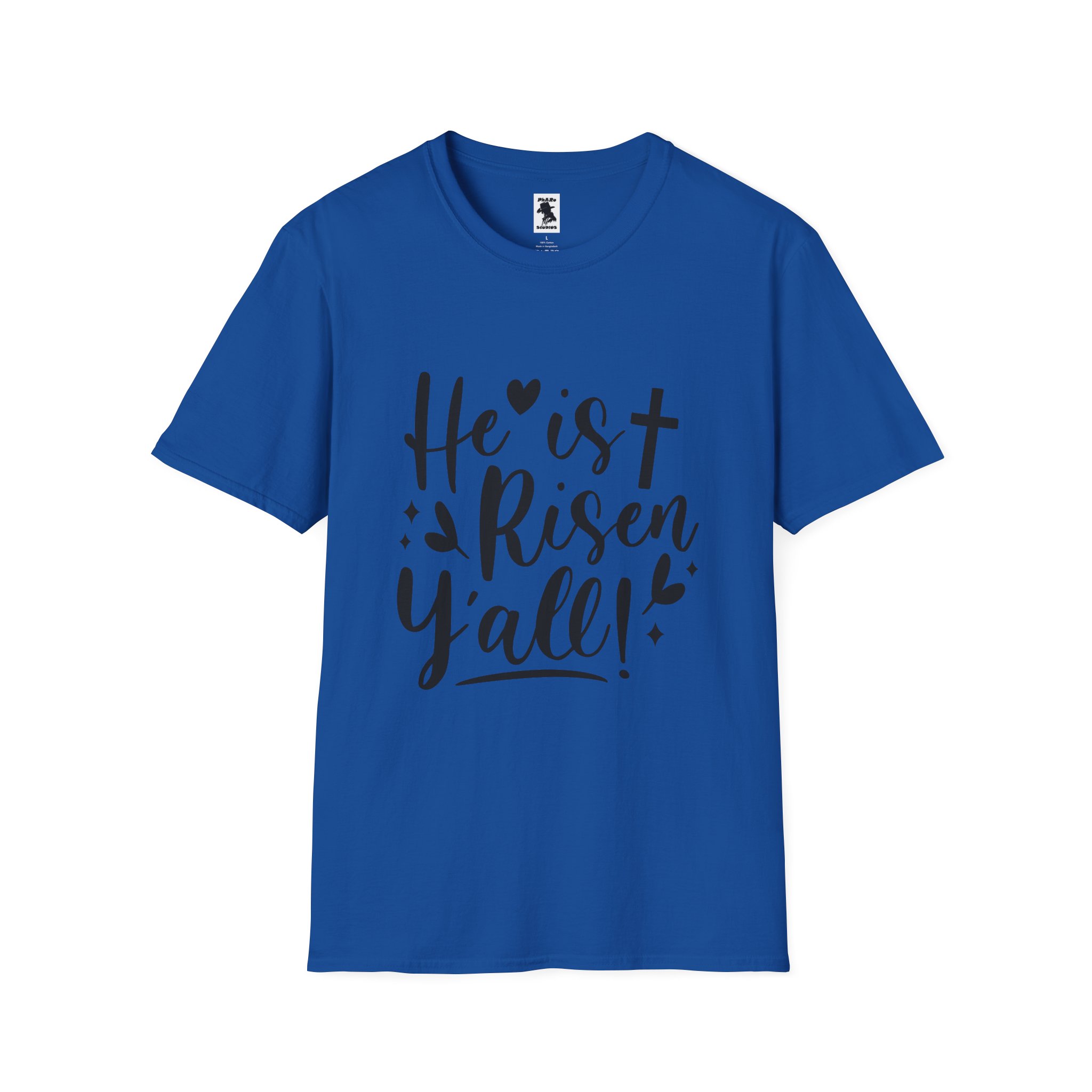 He is Risen Y'all - Unisex Softstyle T-Shirt - Image 33