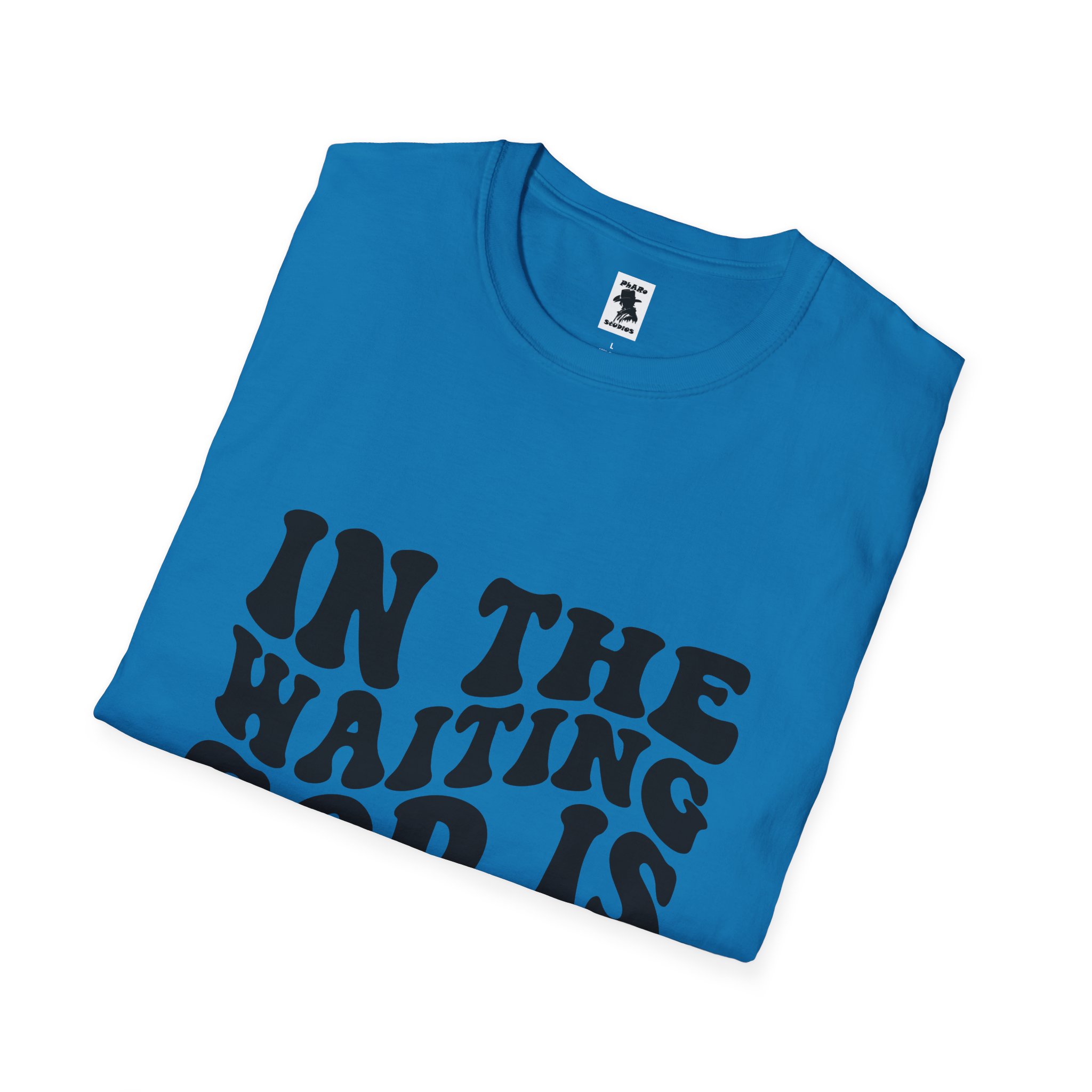 Inspirational Workout Unisex T-Shirt - 'In the Waiting God is Working' - Image 24