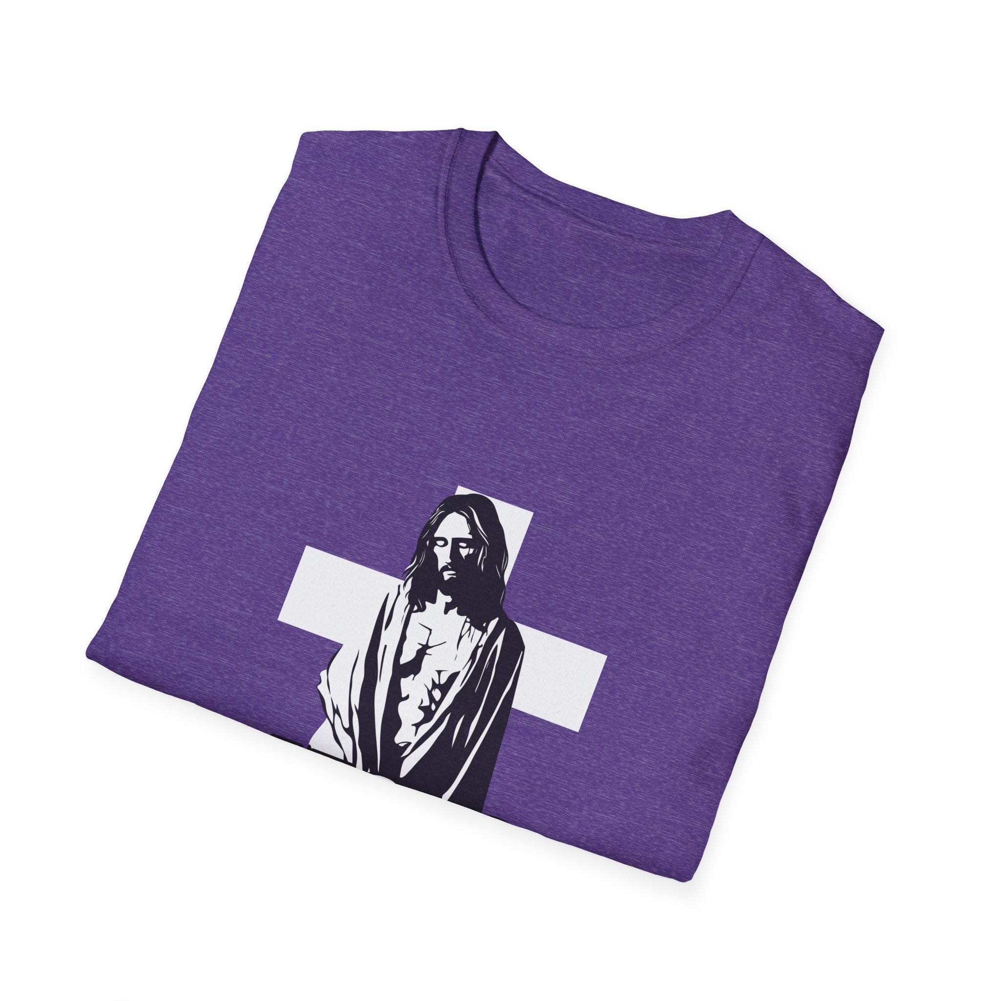 Jesus Cross Graphic T-Shirt — Faith-Based Christian Tee - Image 18