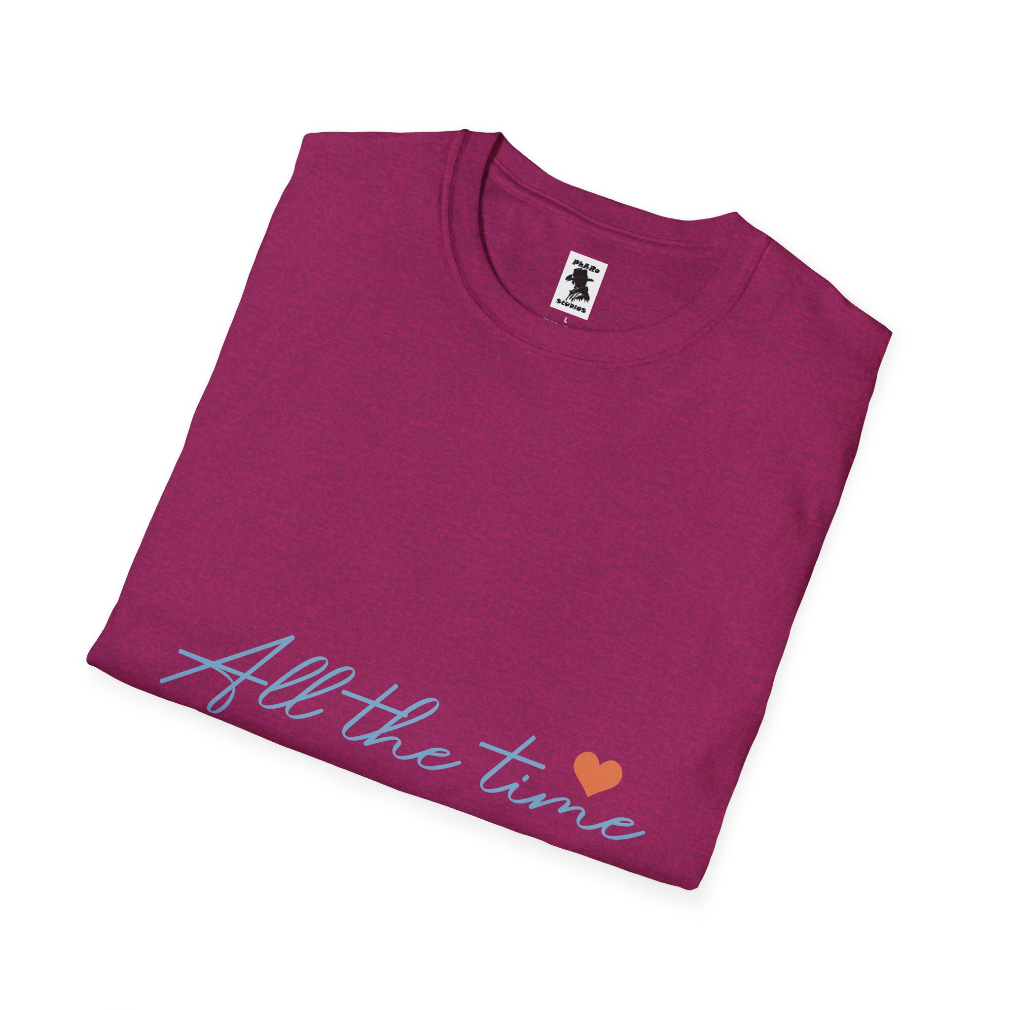 All the Time Unisex Softstyle T-Shirt - Casual Love Tee - Image 24