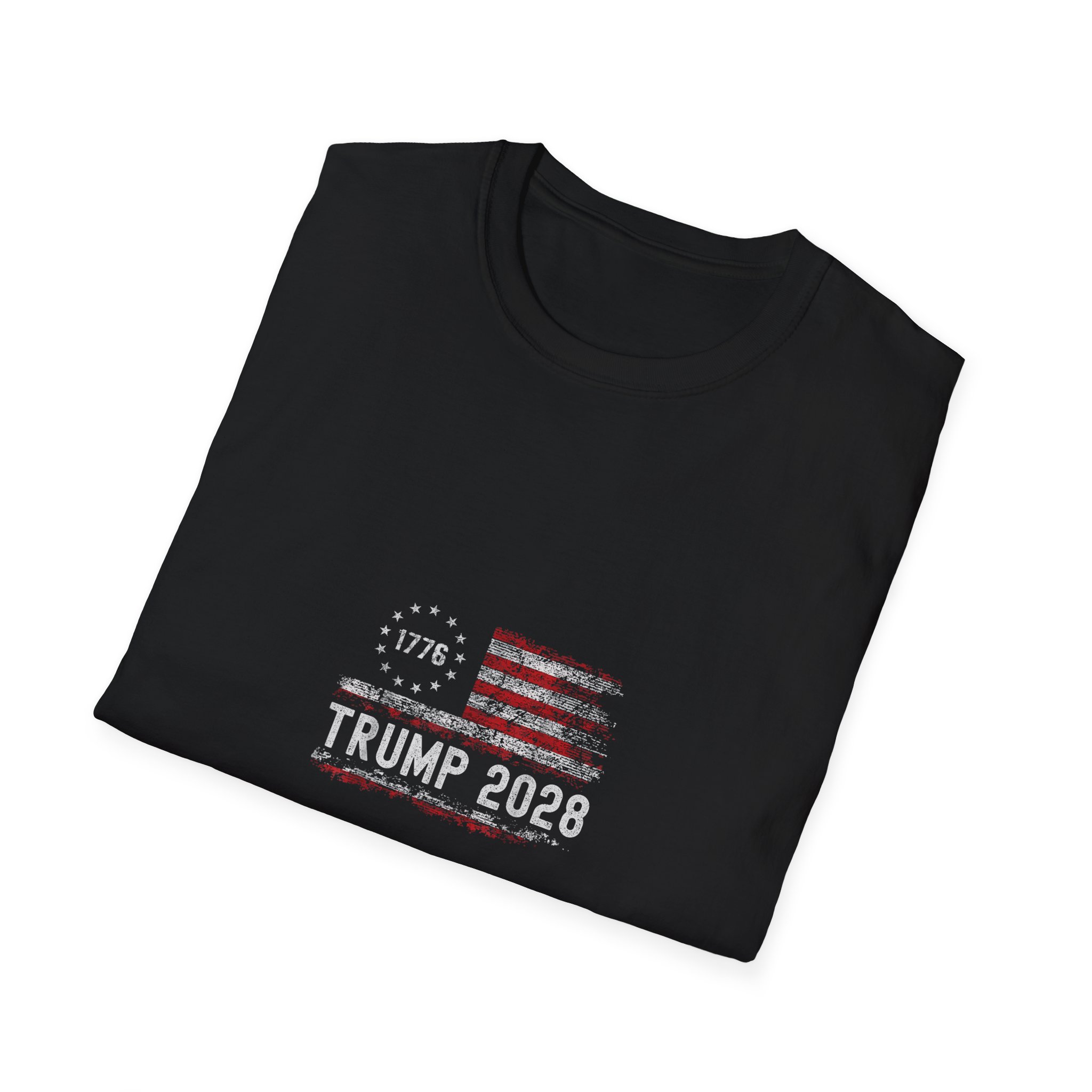 Trump 2028 Flag T-Shirt - Image 4