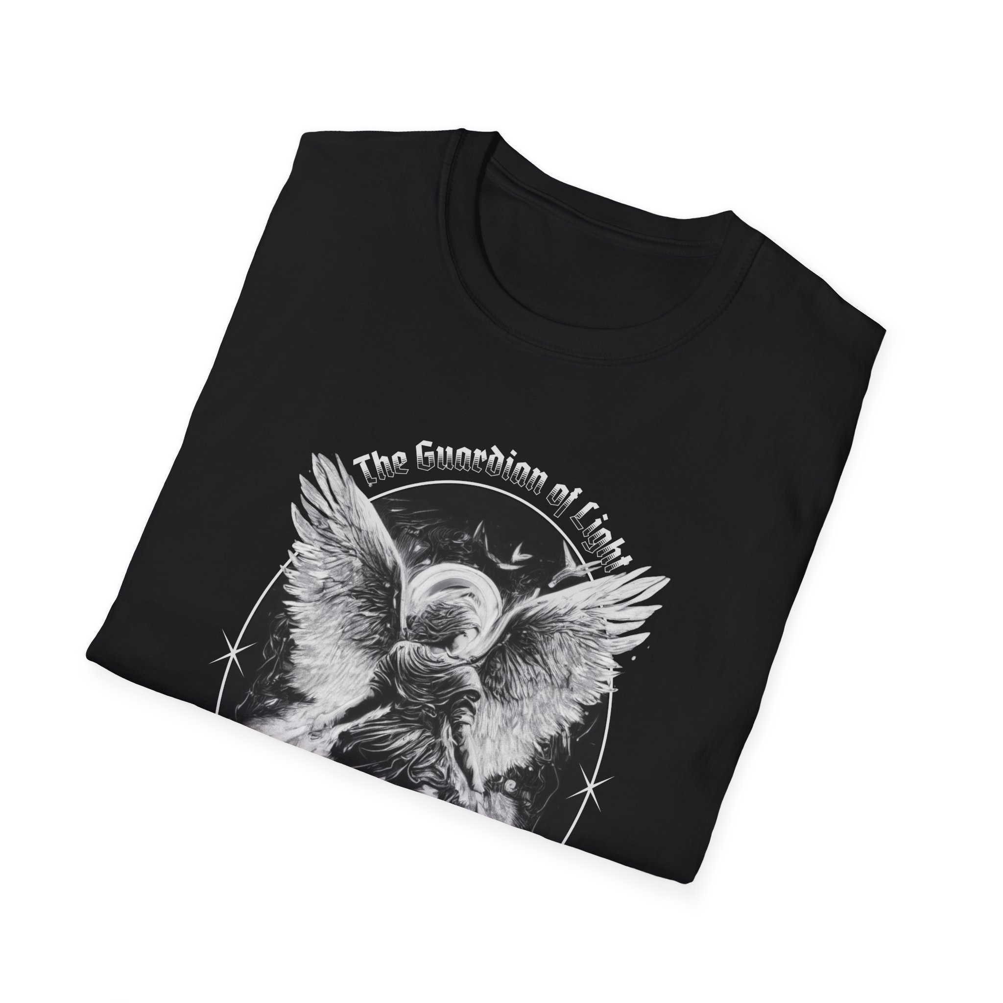Archangel Guardian Tee — Angel Wings Graphic T-Shirt - Image 2