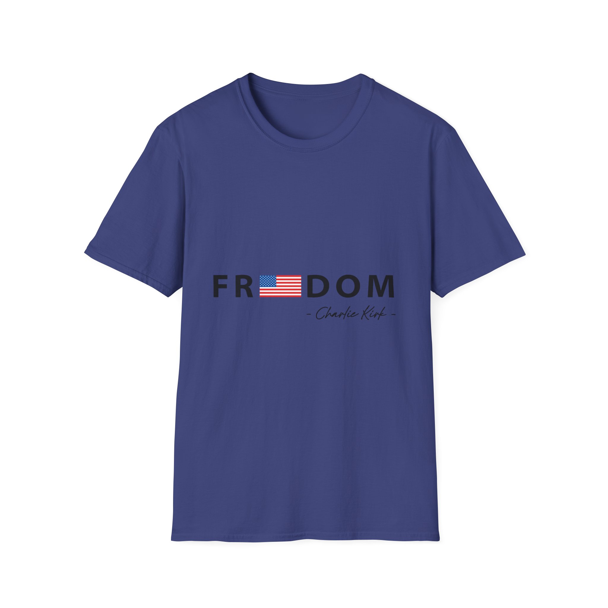 Freedom T-Shirt — "Freedom" with American Flag Graphic - Image 11