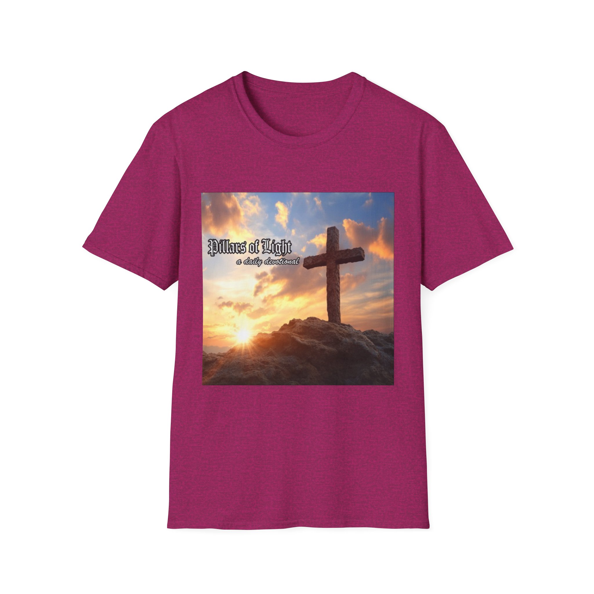Pillars of Light Devotional Podcast T-Shirt — The Truth in the Darkness - Image 13
