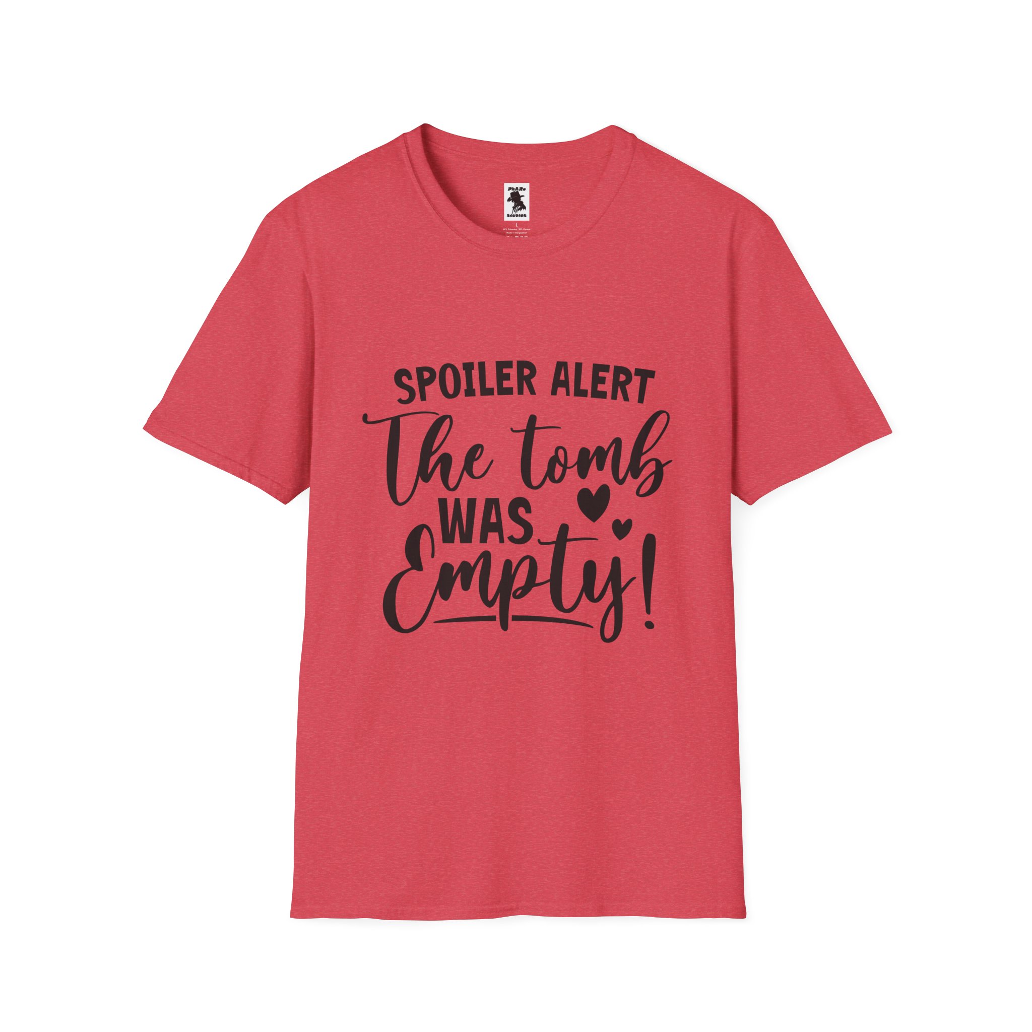 'Spoiler Alert: The Tomb Was Empty' Unisex Softstyle T-Shirt - Perfect for Easter and Celebrations! - Image 49