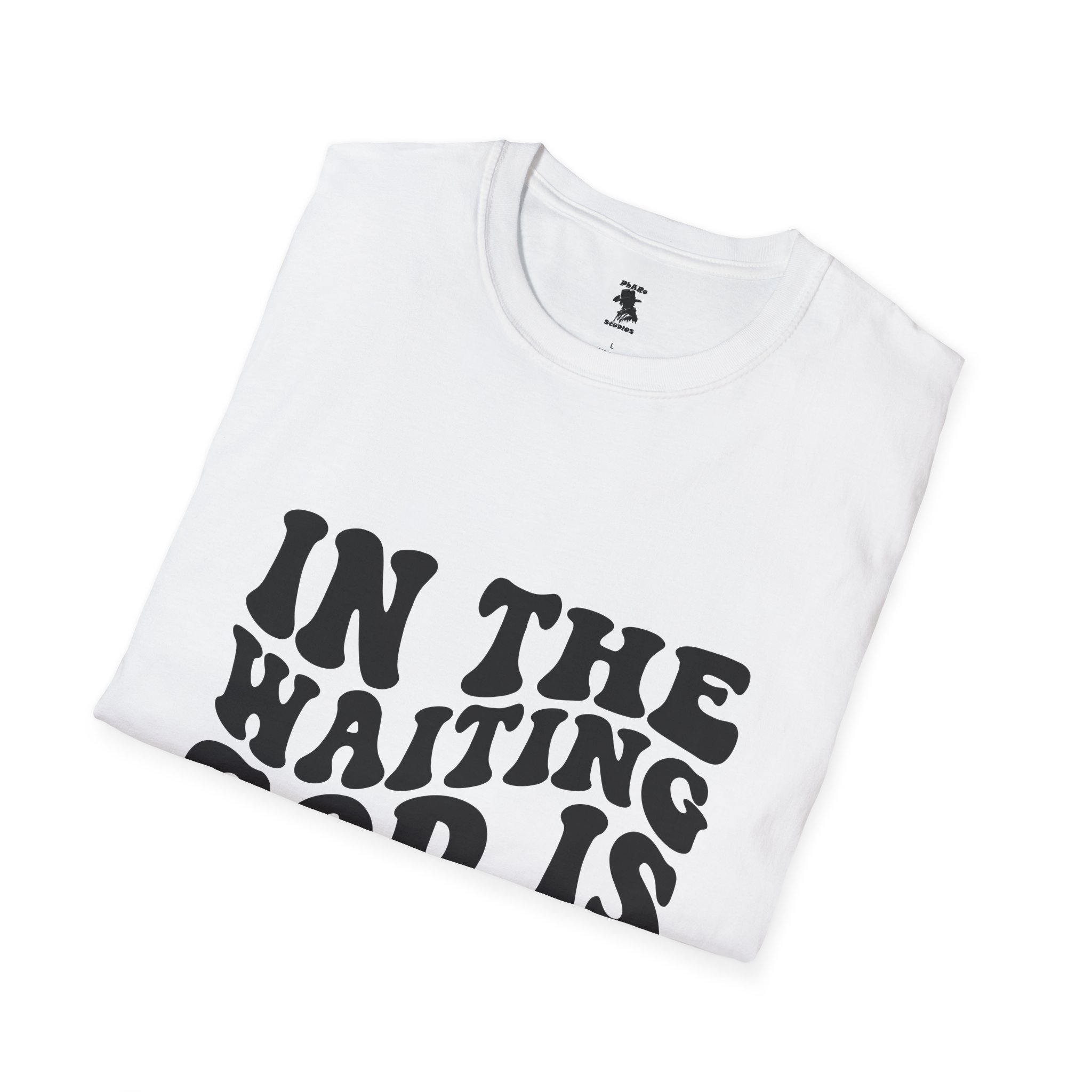 Inspirational Workout Unisex T-Shirt - 'In the Waiting God is Working' - Image 8