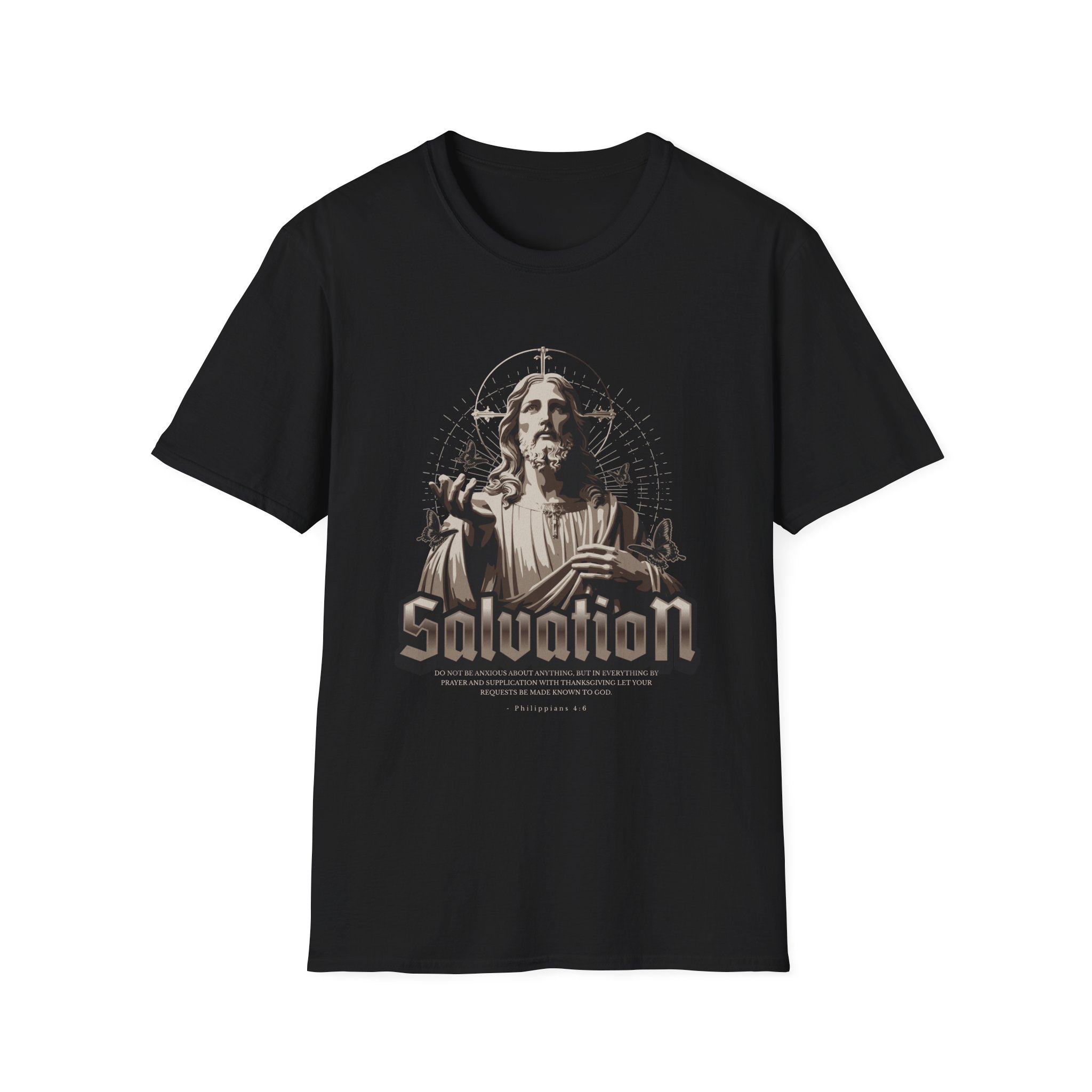 Salvation Vintage Jesus T-Shirt — Christian Faith Graphic Tee - Image 3