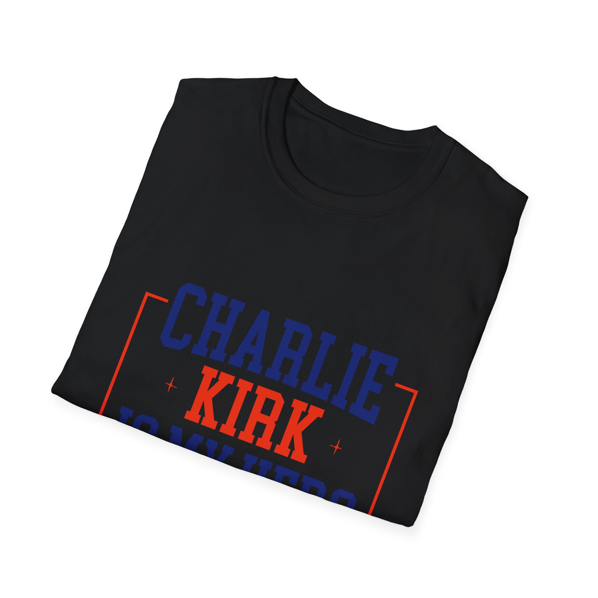 Charlie Kirk Is My Hero T-Shirt — Conservative Political Tribute Tee - Image 4