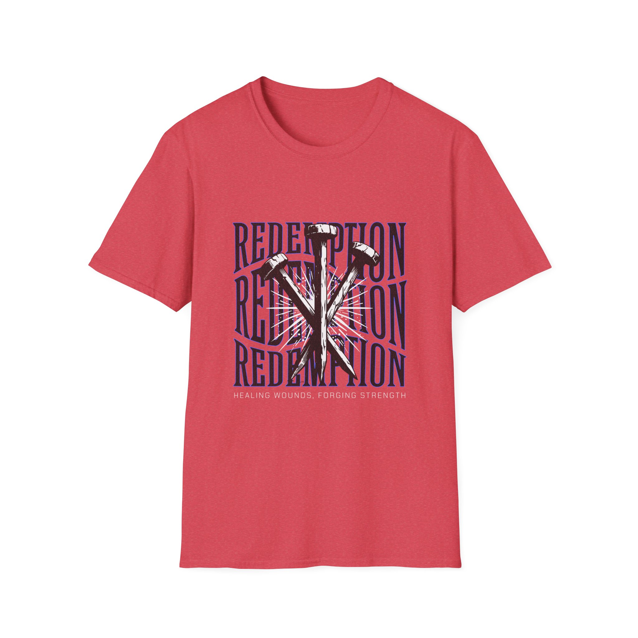Redemption Cross T-Shirt — Christian Faith Graphic Tee - Image 25