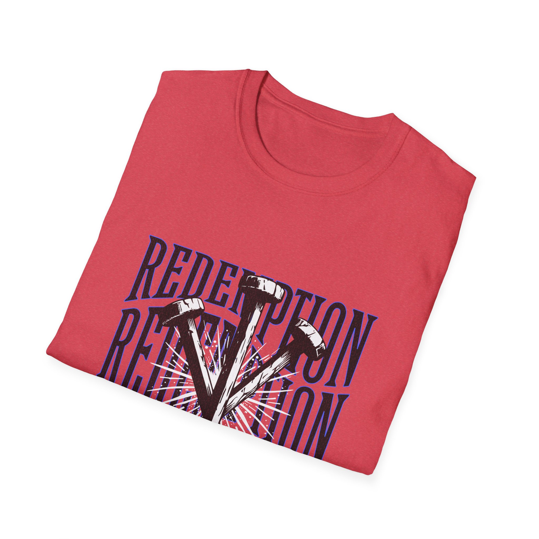 Redemption Cross T-Shirt — Christian Faith Graphic Tee - Image 26