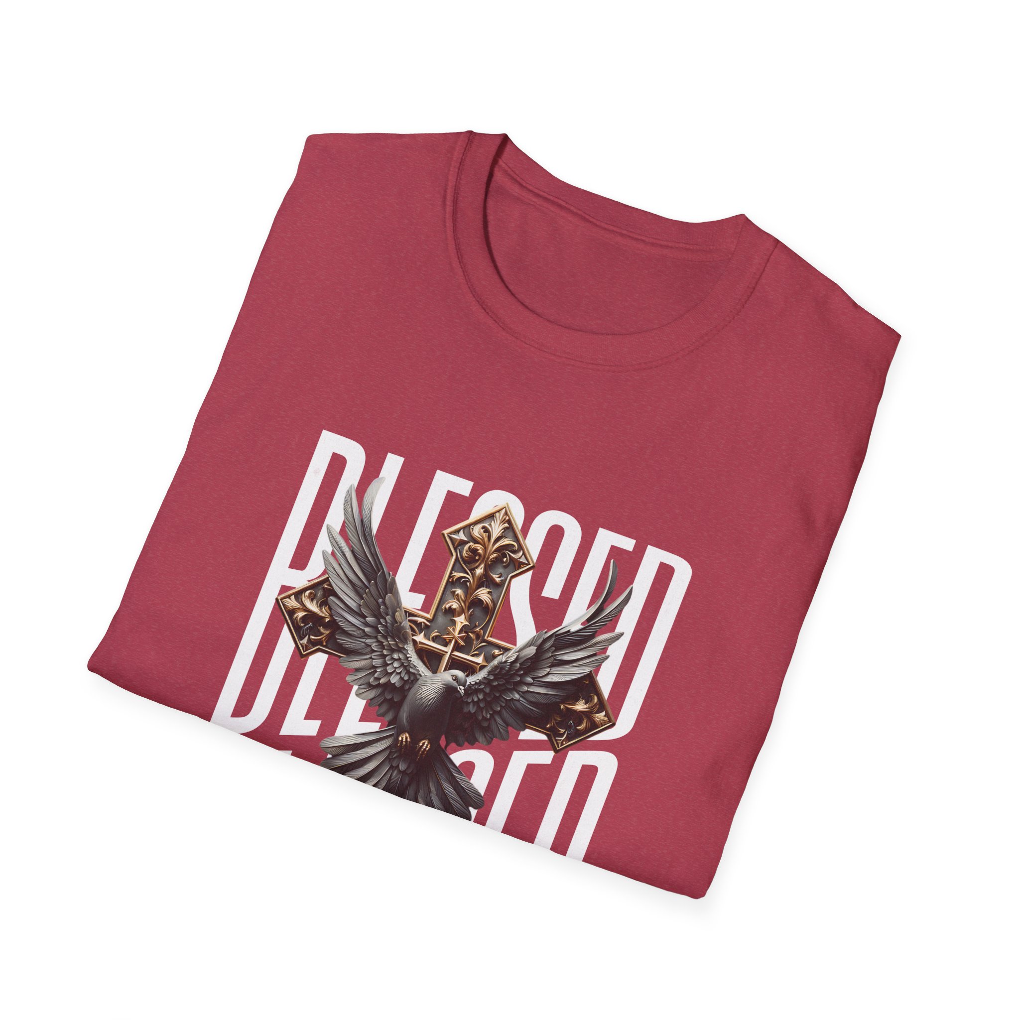Blessed - Unisex Softstyle T-Shirt - Image 24