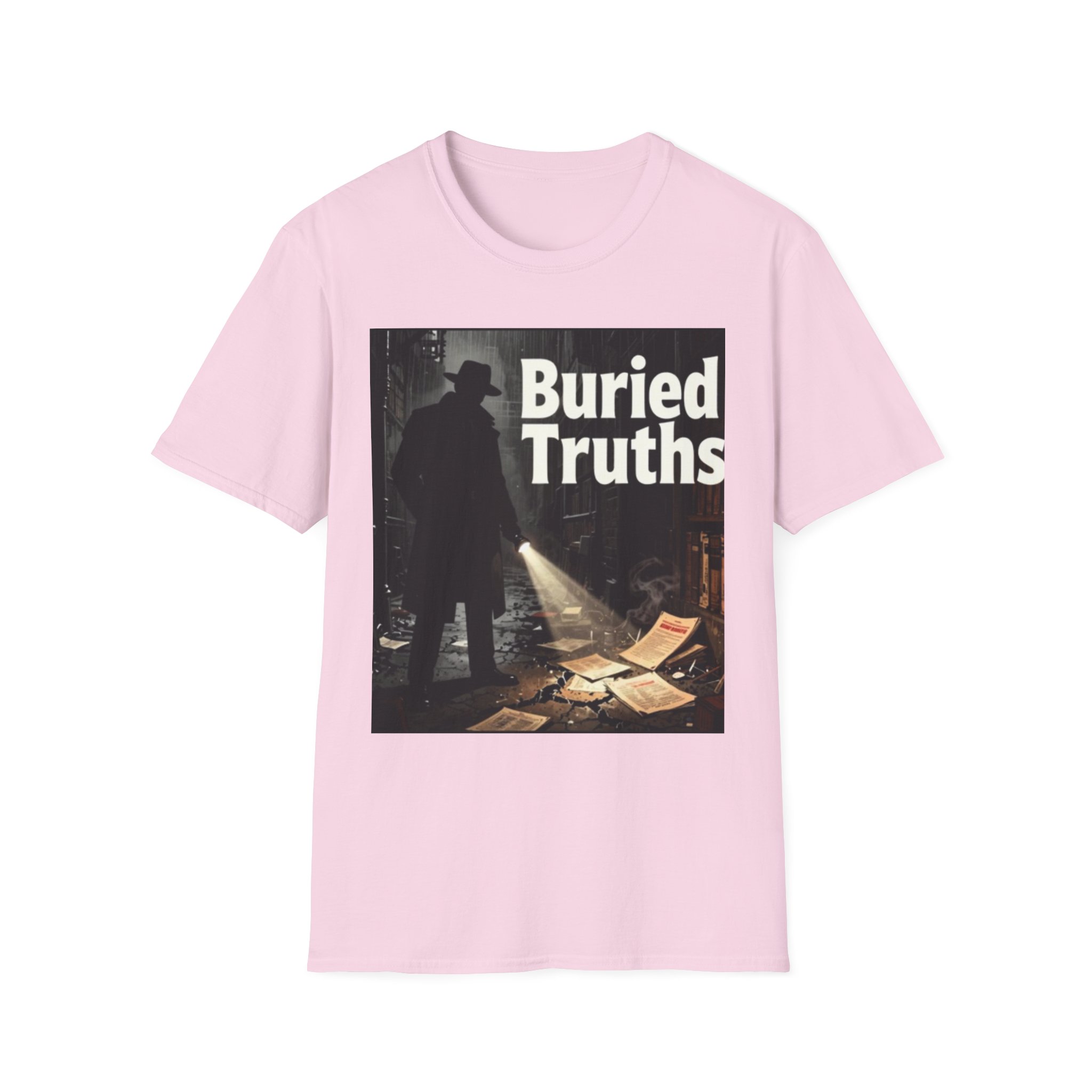 Buried Truths Podcast T-Shirt — The Truth in the Darkness Network (Phillip Roberts) - Image 41