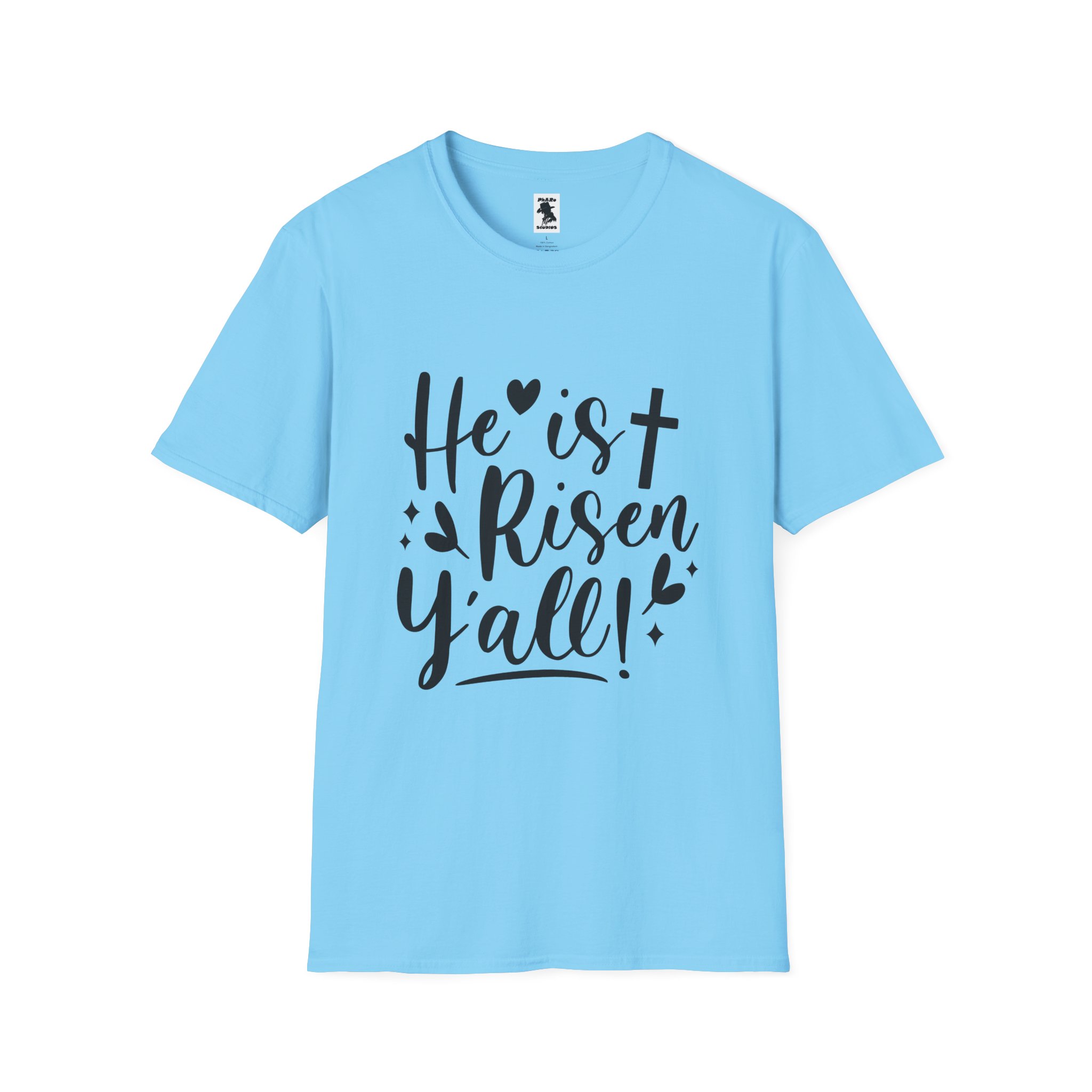 He is Risen Y'all - Unisex Softstyle T-Shirt - Image 29