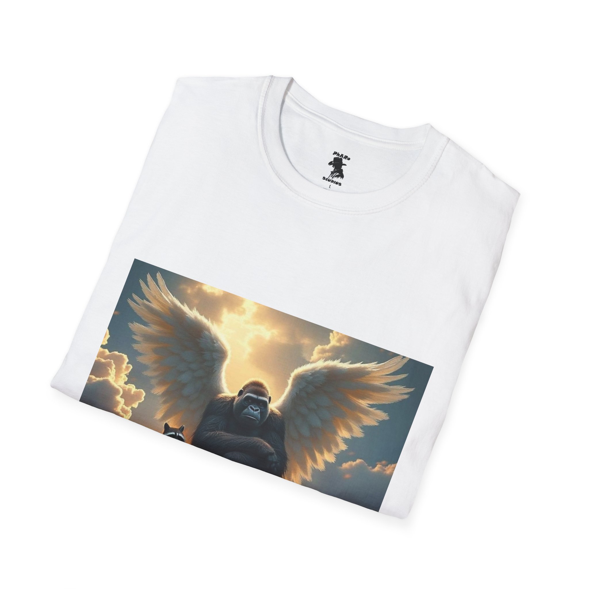 Unisex Softstyle T-Shirt - Harambe, Fred, & P'Nut - Image 8