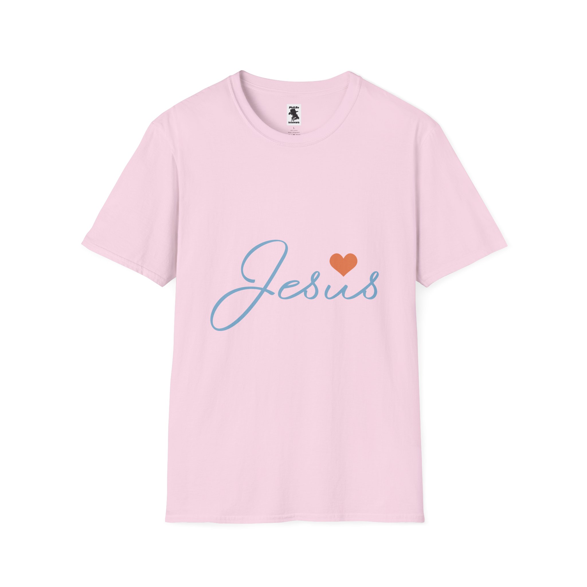 Jesus Love Unisex Softstyle T-Shirt - Faith-Inspired Casual Wear - Image 37