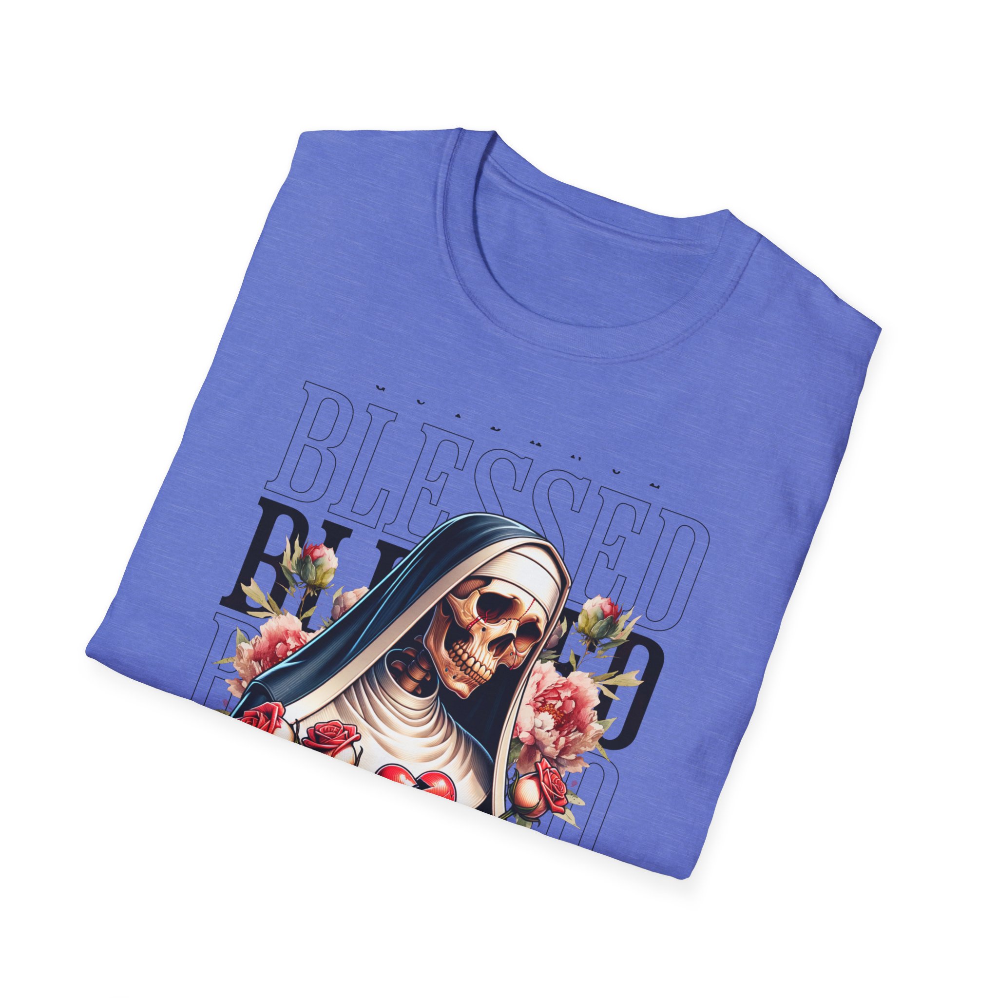 Blessed Nun T-Shirt — "Overflowing Blessings" Graphic Tee - Image 12