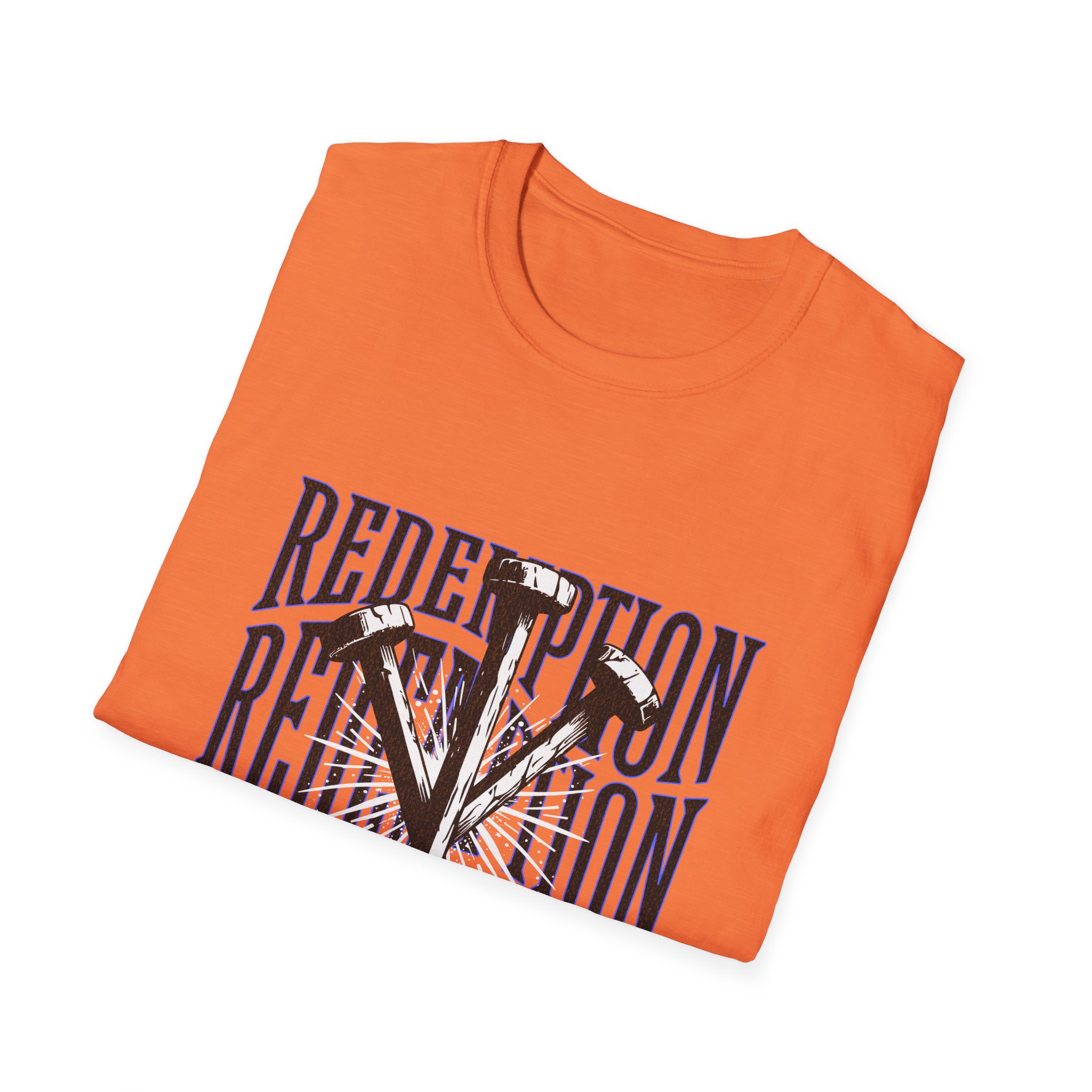 Redemption Cross T-Shirt — Christian Faith Graphic Tee - Image 6