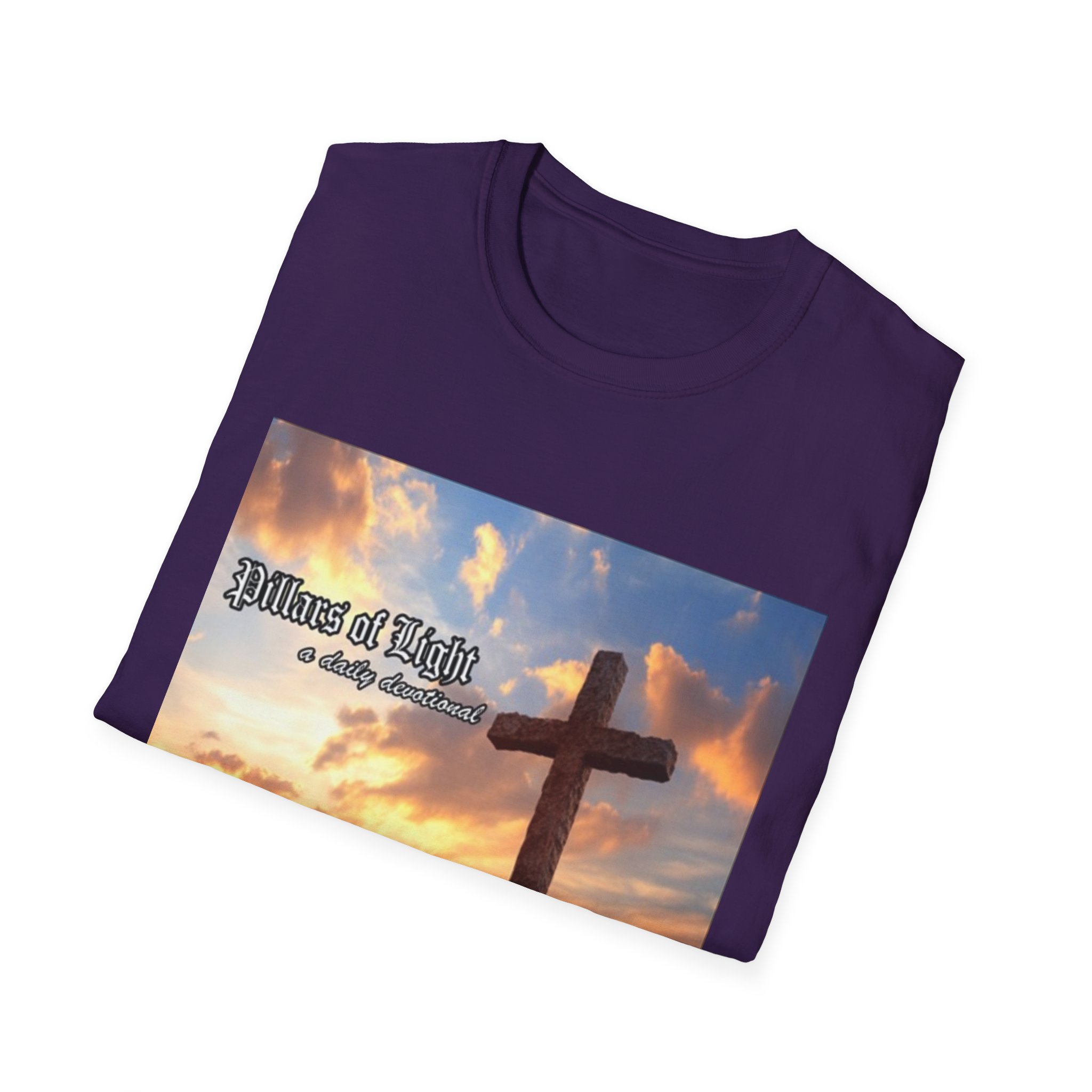Pillars of Light Devotional Podcast T-Shirt — The Truth in the Darkness - Image 32