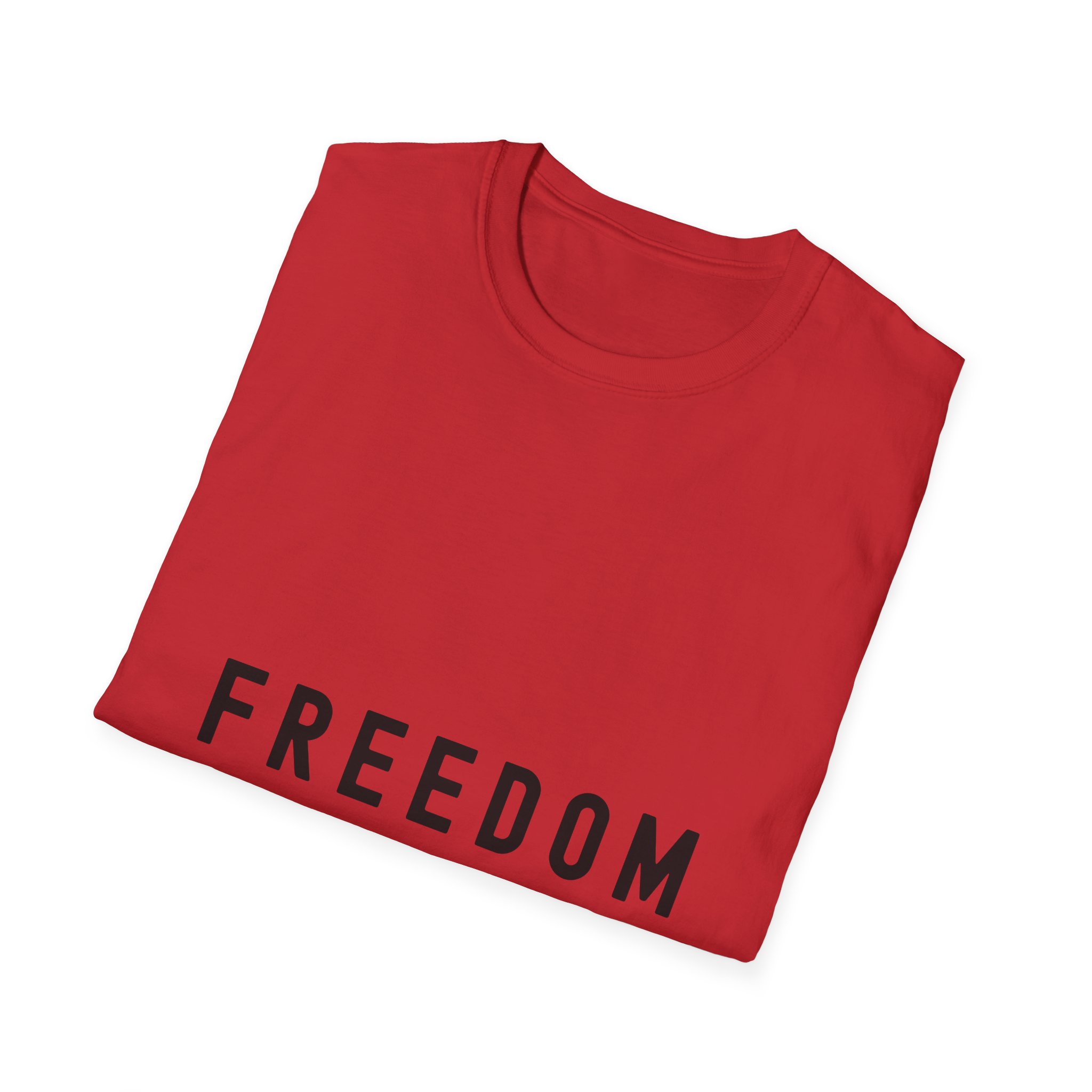 Freedom Graphic T‑Shirt — Minimalist Text Tee - Image 2
