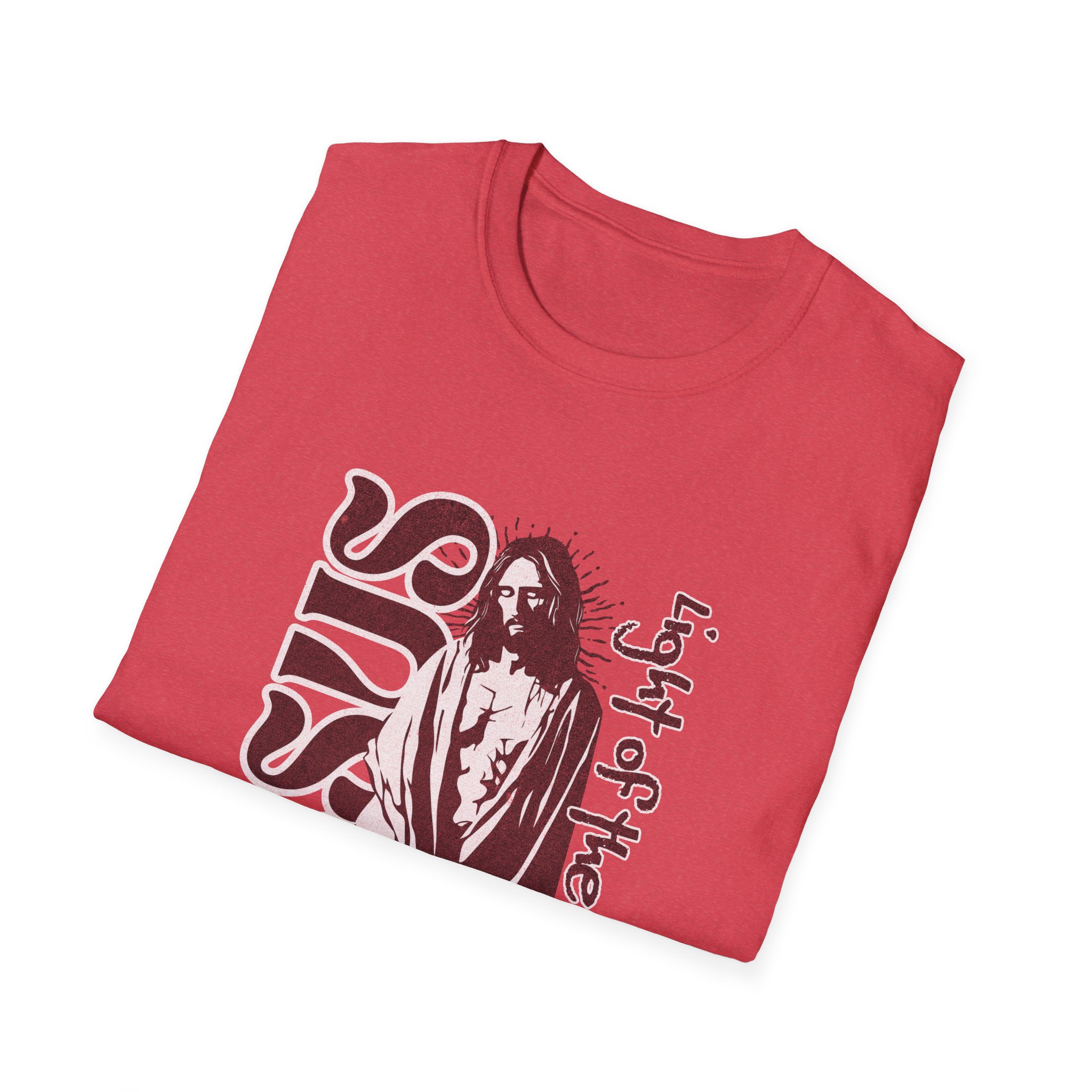 Jesus "Light of the World" Graphic T-Shirt - Image 28