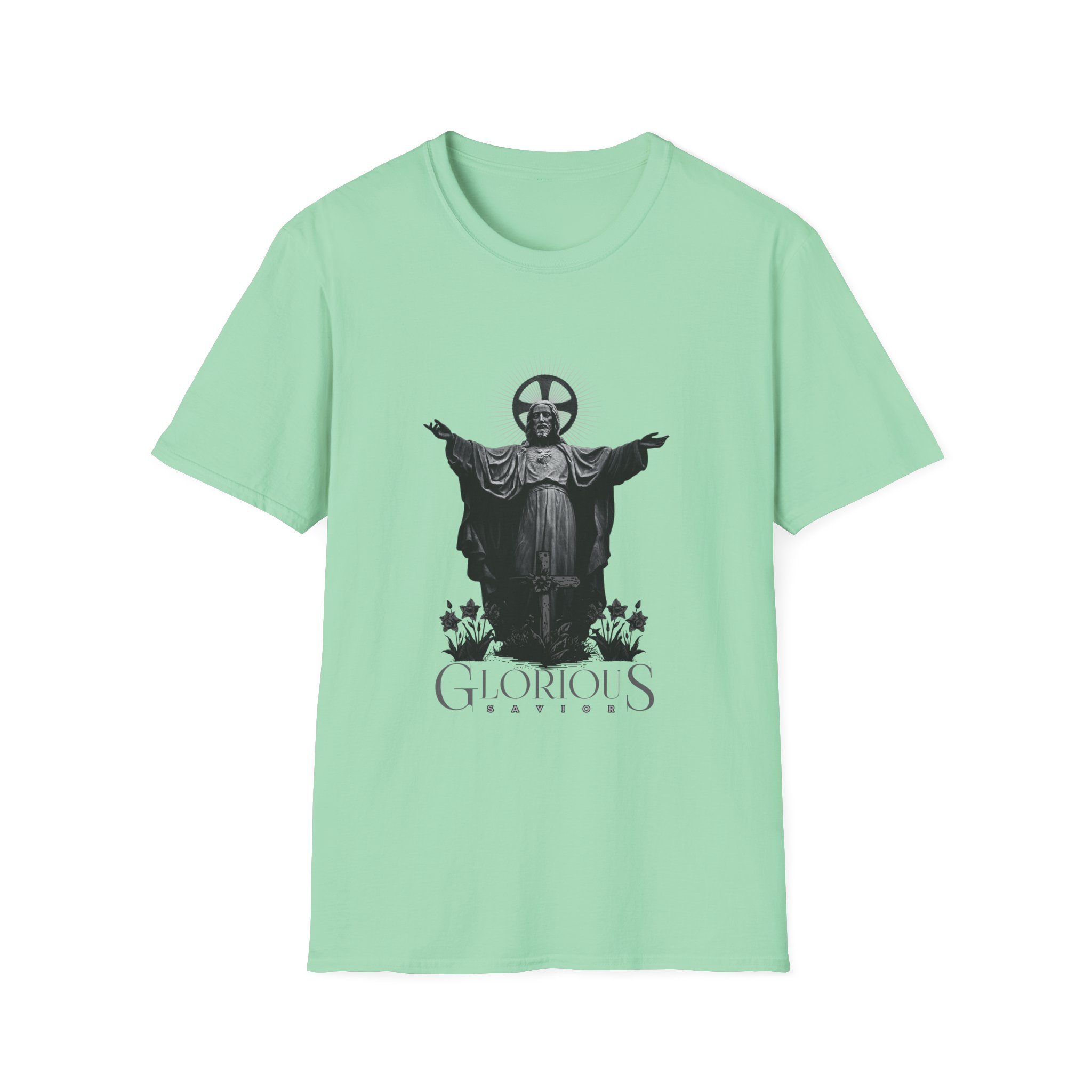 Glorious Redeemer T-Shirt — Vintage Religious Christ Graphic Tee - Image 7