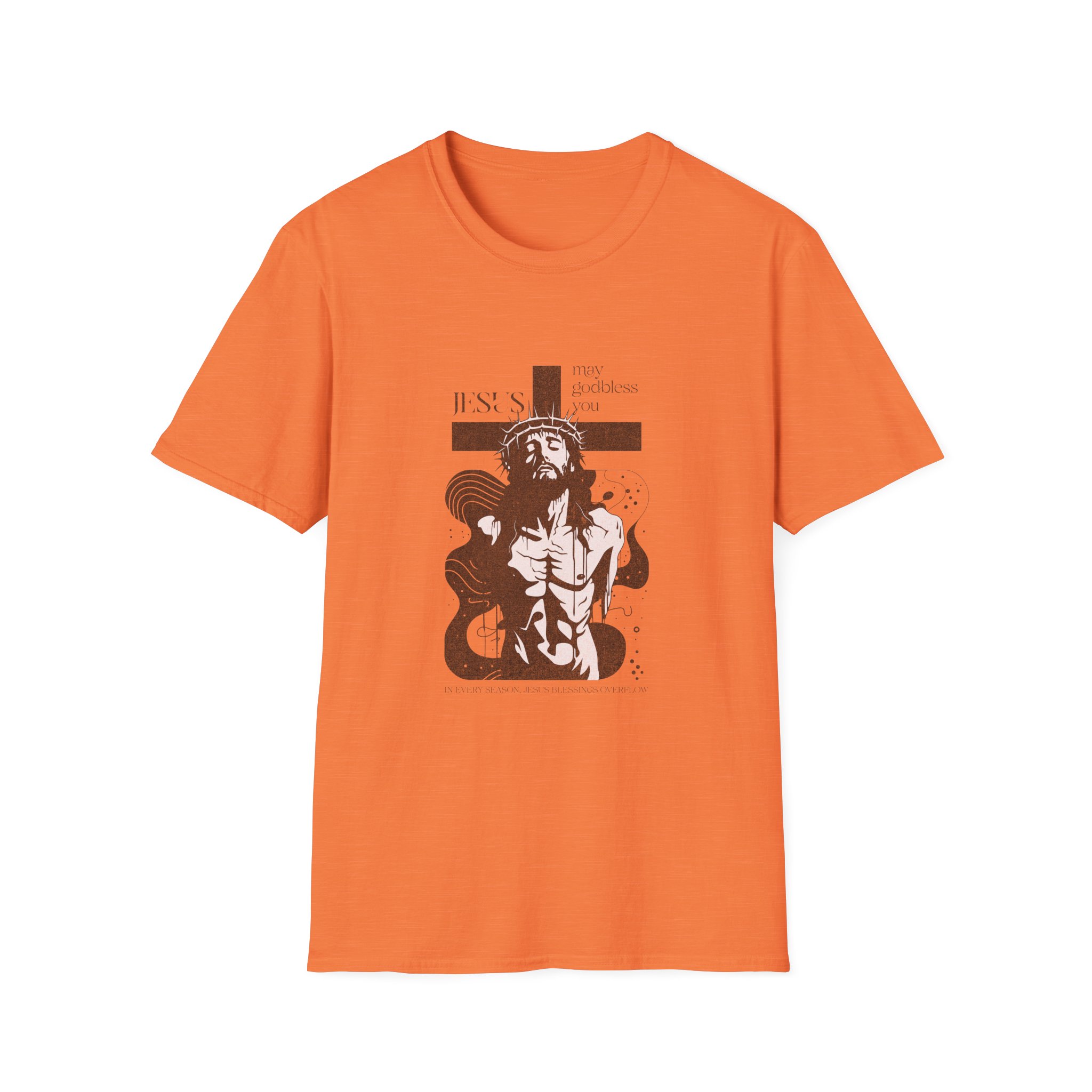 Stylized Jesus Cross Illustration (Religious Christian Tee) - Image 5
