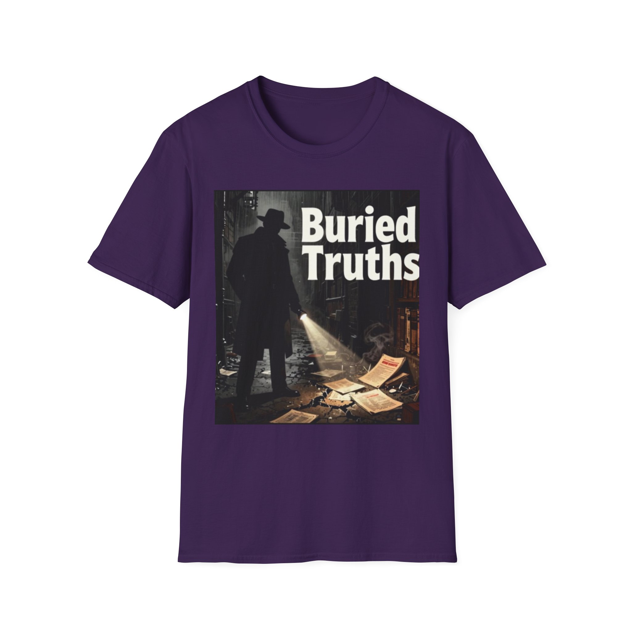Buried Truths Podcast T-Shirt — The Truth in the Darkness Network (Phillip Roberts) - Image 37