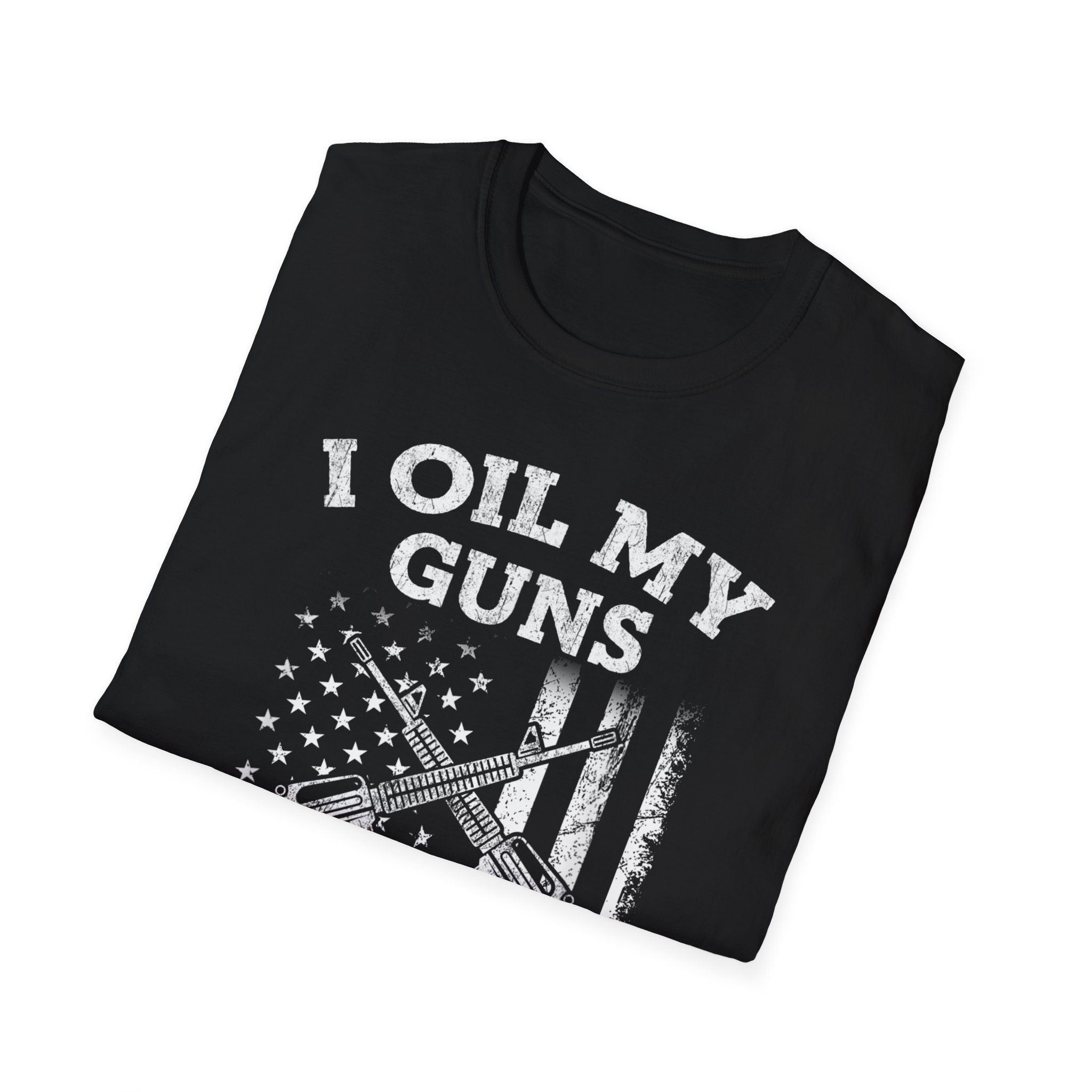 Gun Rights T-Shirt — "I Oil My Guns With Liberal Tears" Patriotic Rifle Shirt - Image 4