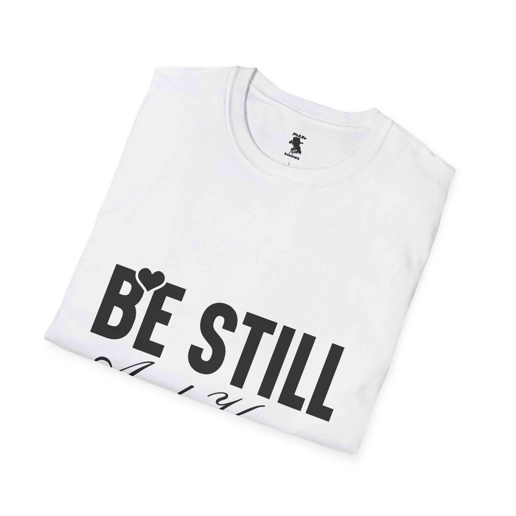Be Still and Know Unisex Softstyle T-Shirt - Inspirational Christian Apparel - Image 8