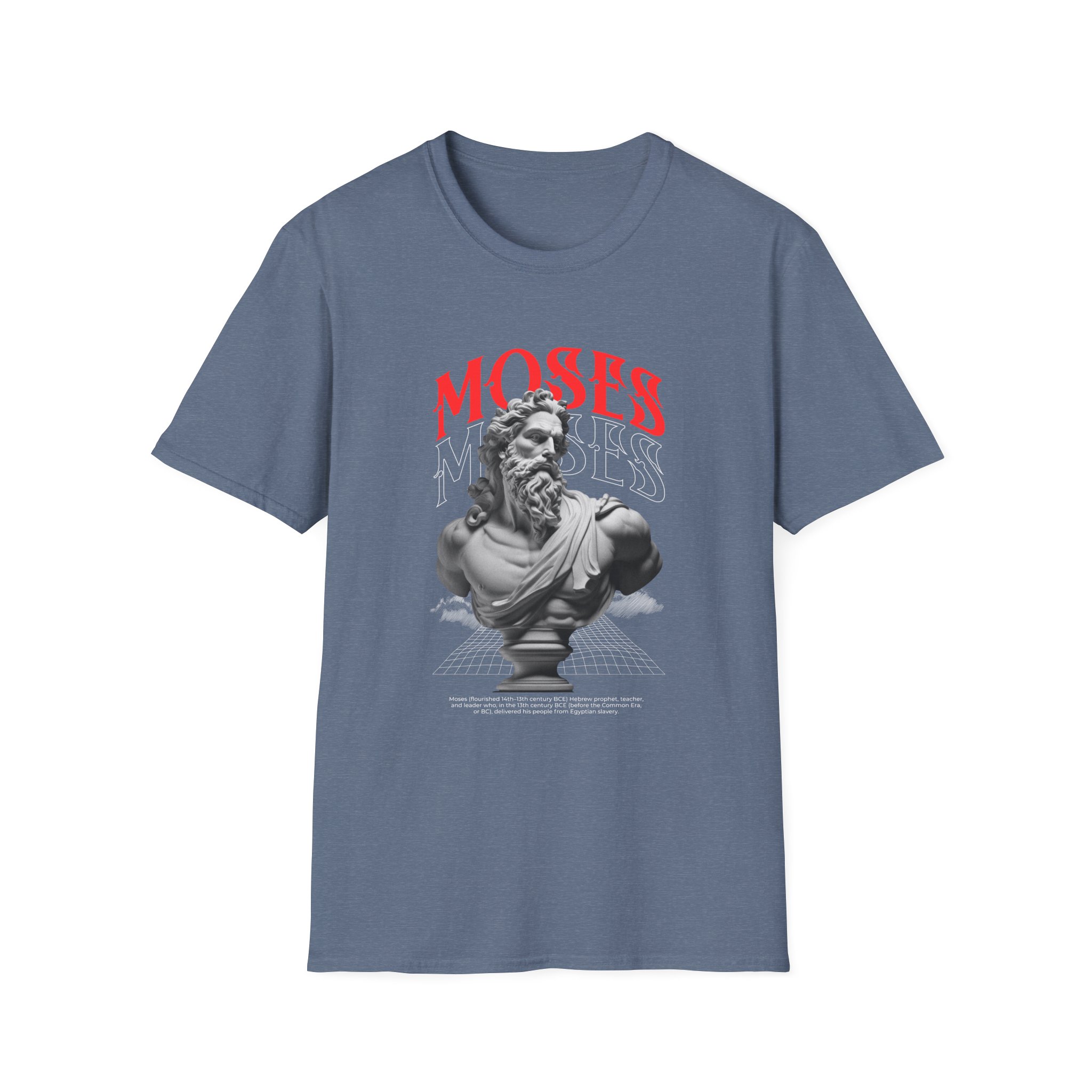 Moses Statue Graphic T-Shirt - Image 11