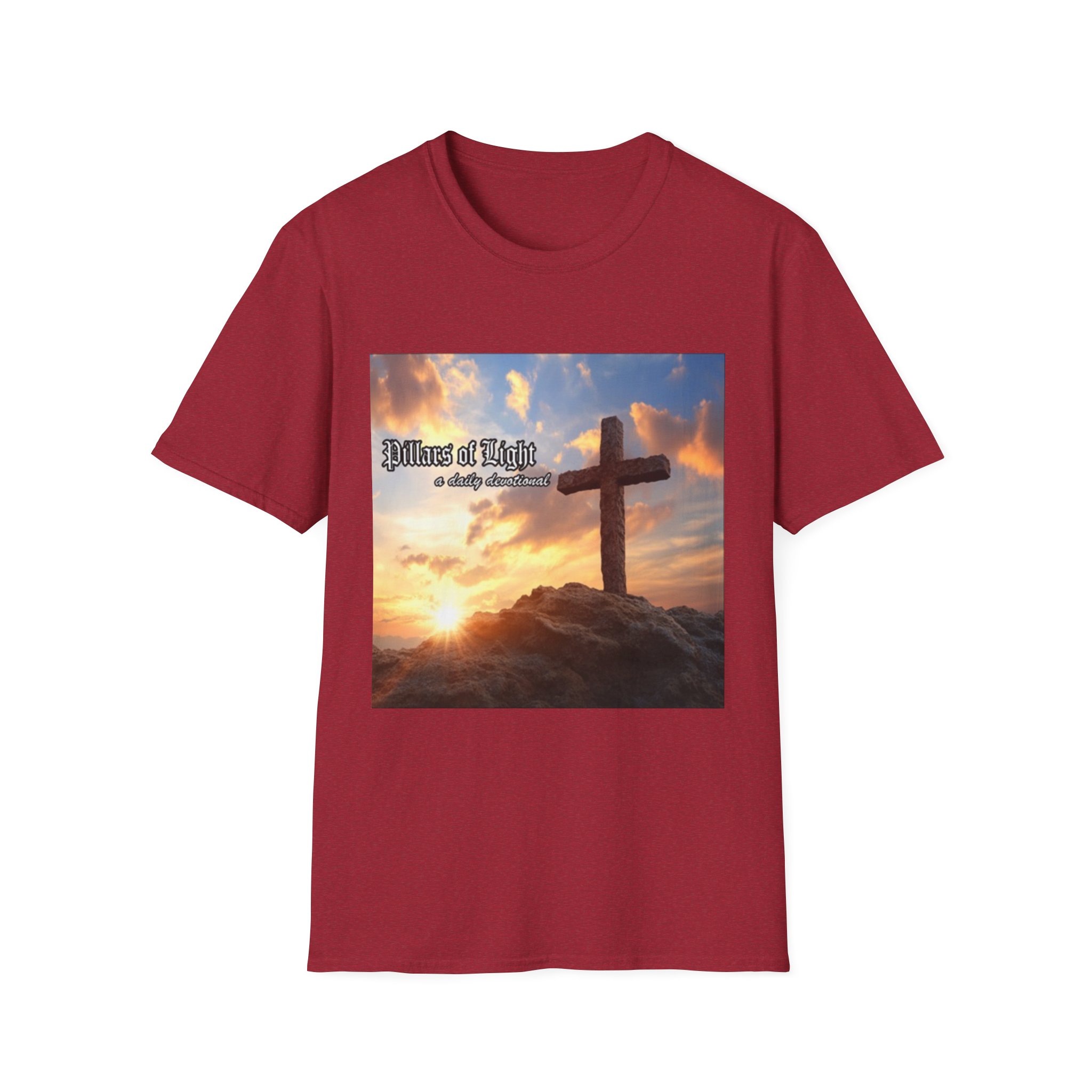 Pillars of Light Devotional Podcast T-Shirt — The Truth in the Darkness - Image 33