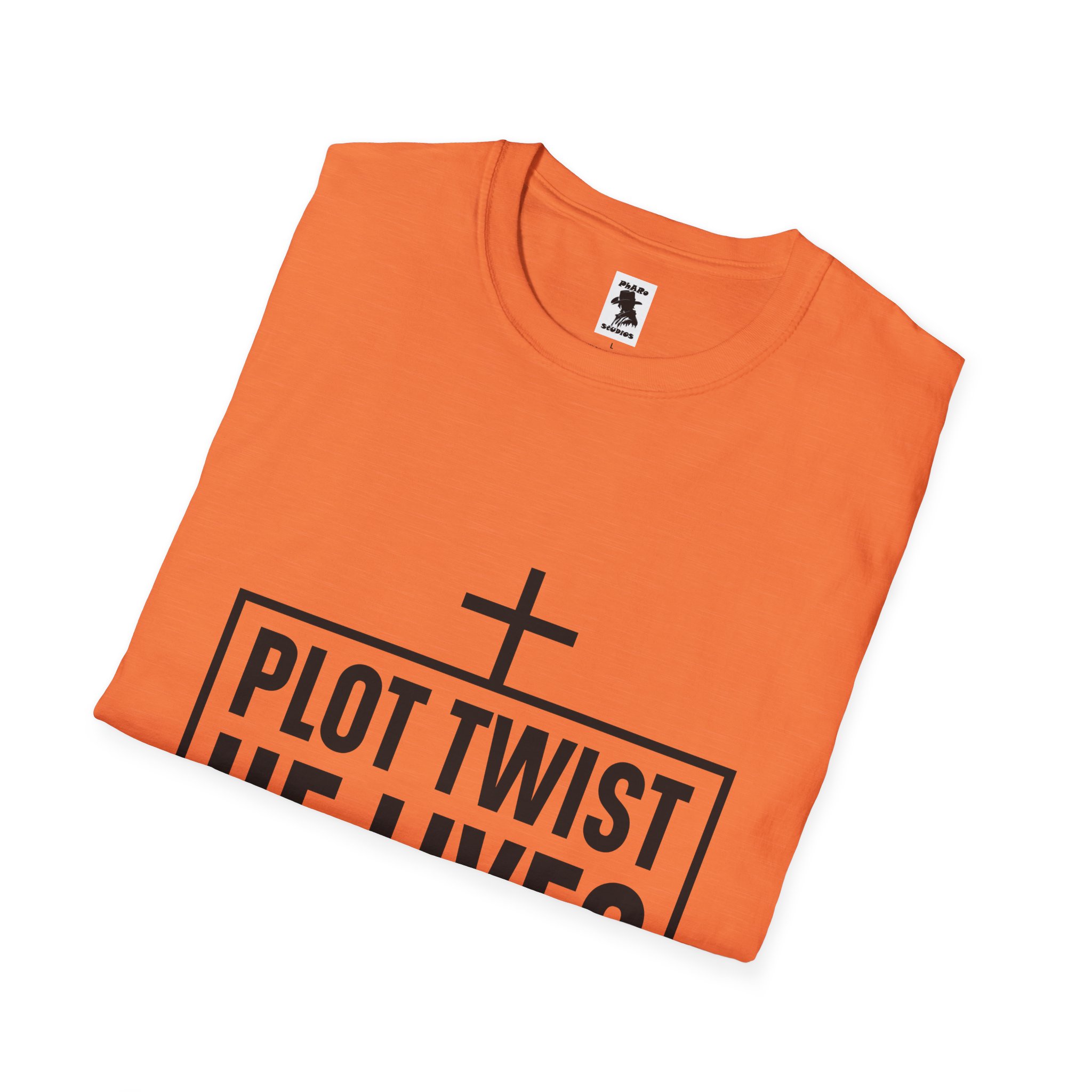 Unisex Softstyle T-Shirt - 'Plot Twist He Lives' Inspirational Faith Shirt - Image 12