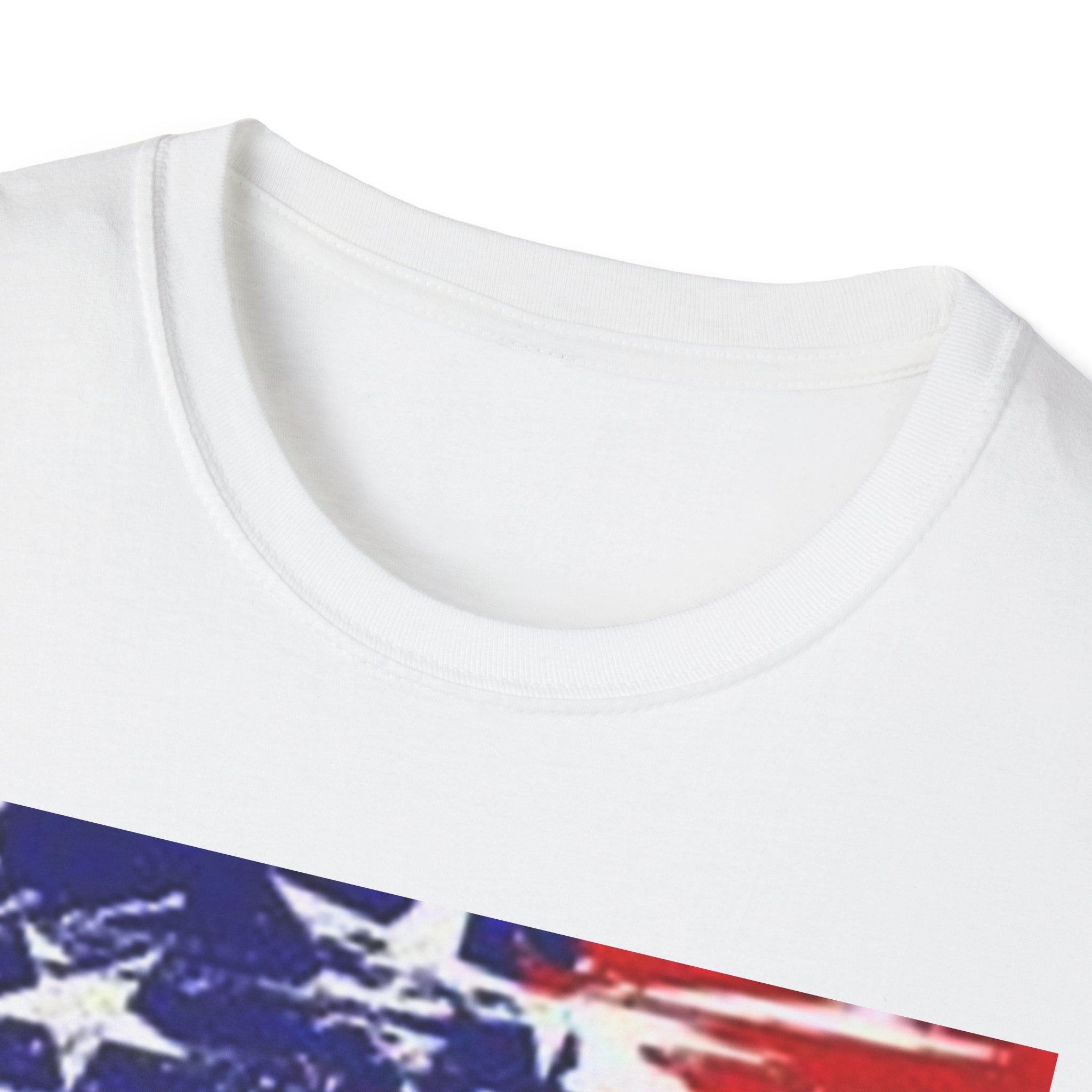 Courage in the Darkness T-Shirt, Unisex Softstyle Tee for Freedom Lovers, 'Awaken America' Graphic Shirt, Perfect for Holidays, Gift Idea - Image 3